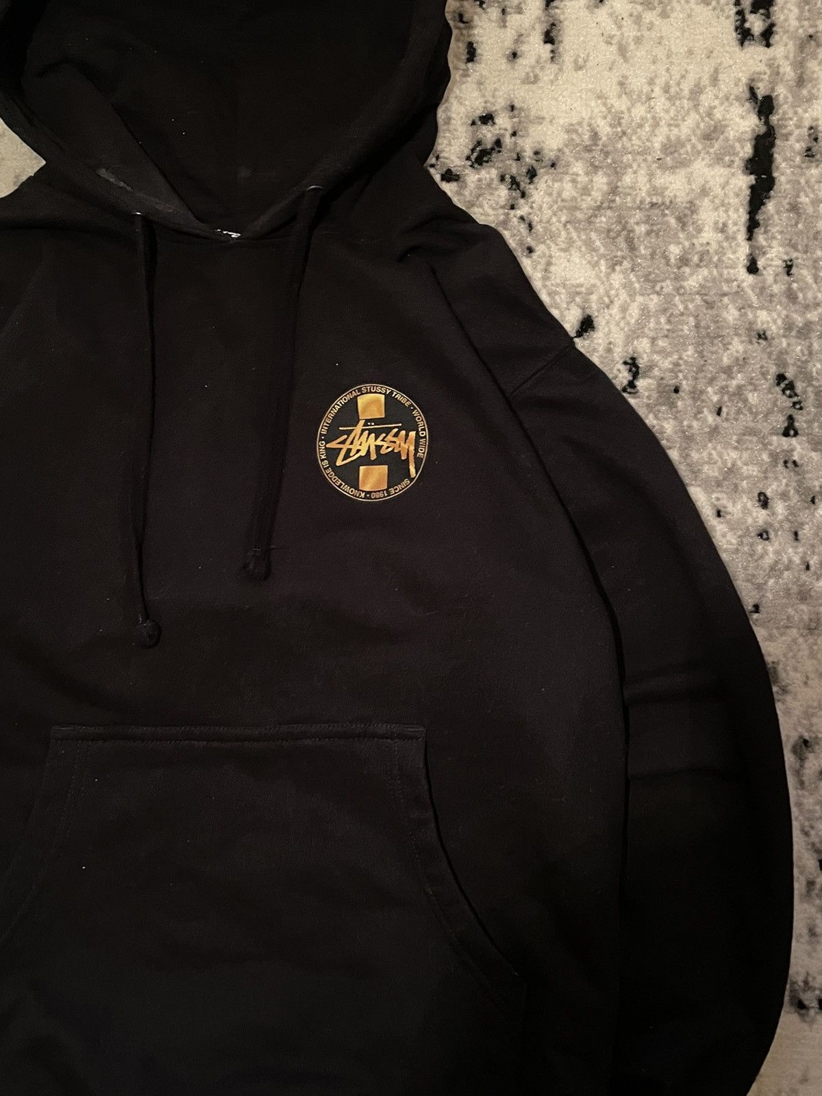Stussy × Vintage Vintage Stussy Hoodie Big Logo Streetwear Y2k Boxy fit Crazy Size US M / EU 48-50 / 2 - 5 Thumbnail