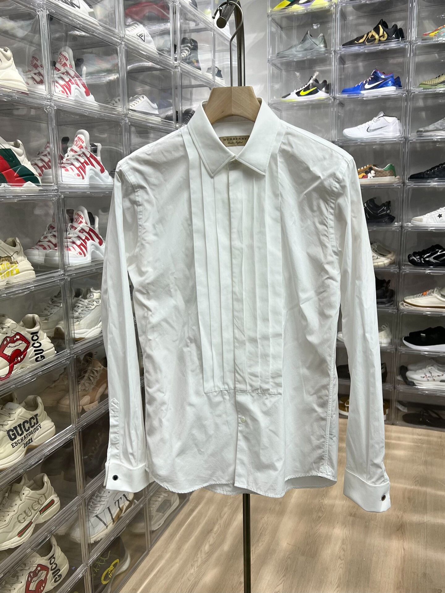 Burberry Burberry Limited White Shirt s Men Size US S / EU 44-46 / 1 - 1 Thumbnail