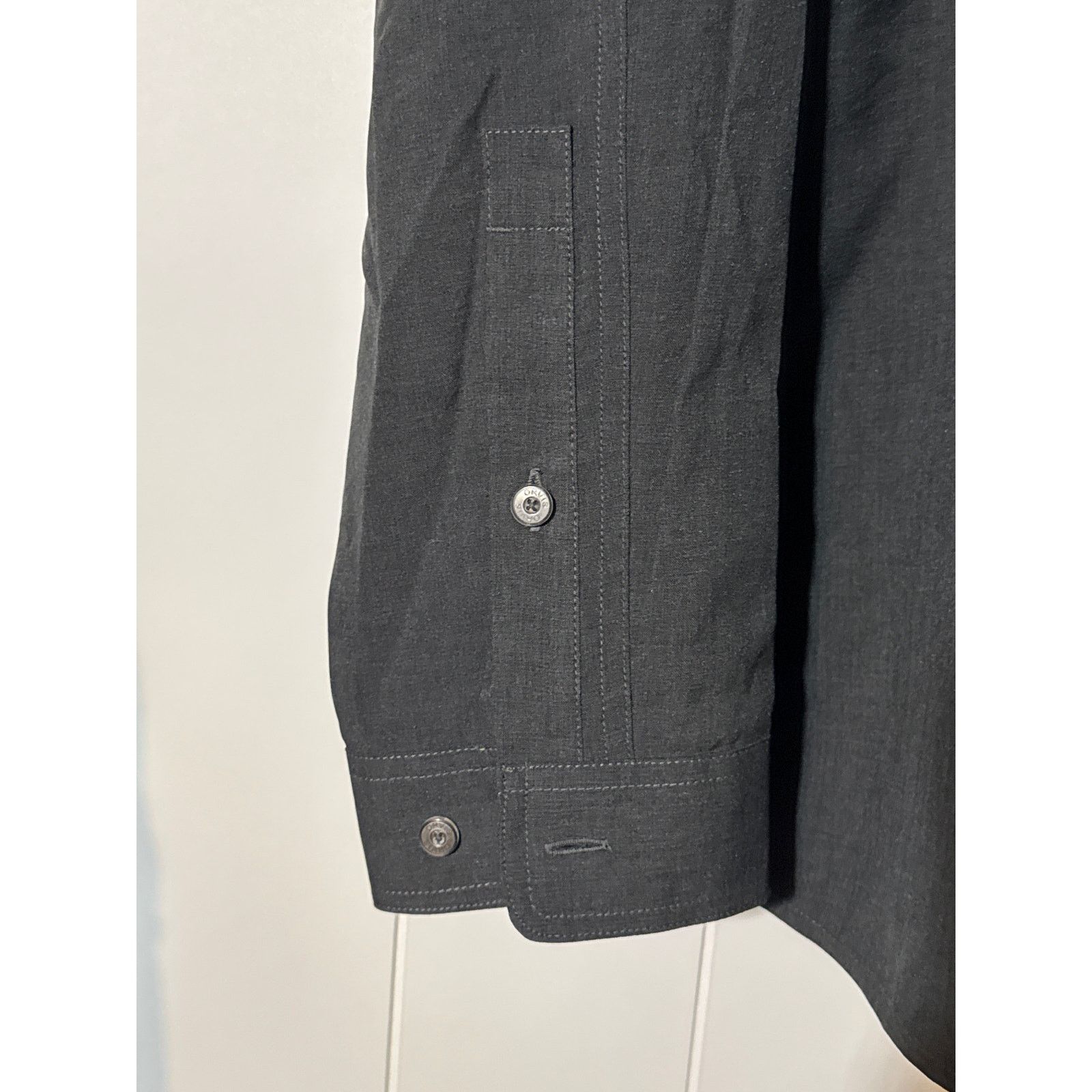 Orvis Orvis Stratford Active Fit Button Front Shirt Men’s XL Gray Size US XL / EU 56 / 4 - 3 Thumbnail