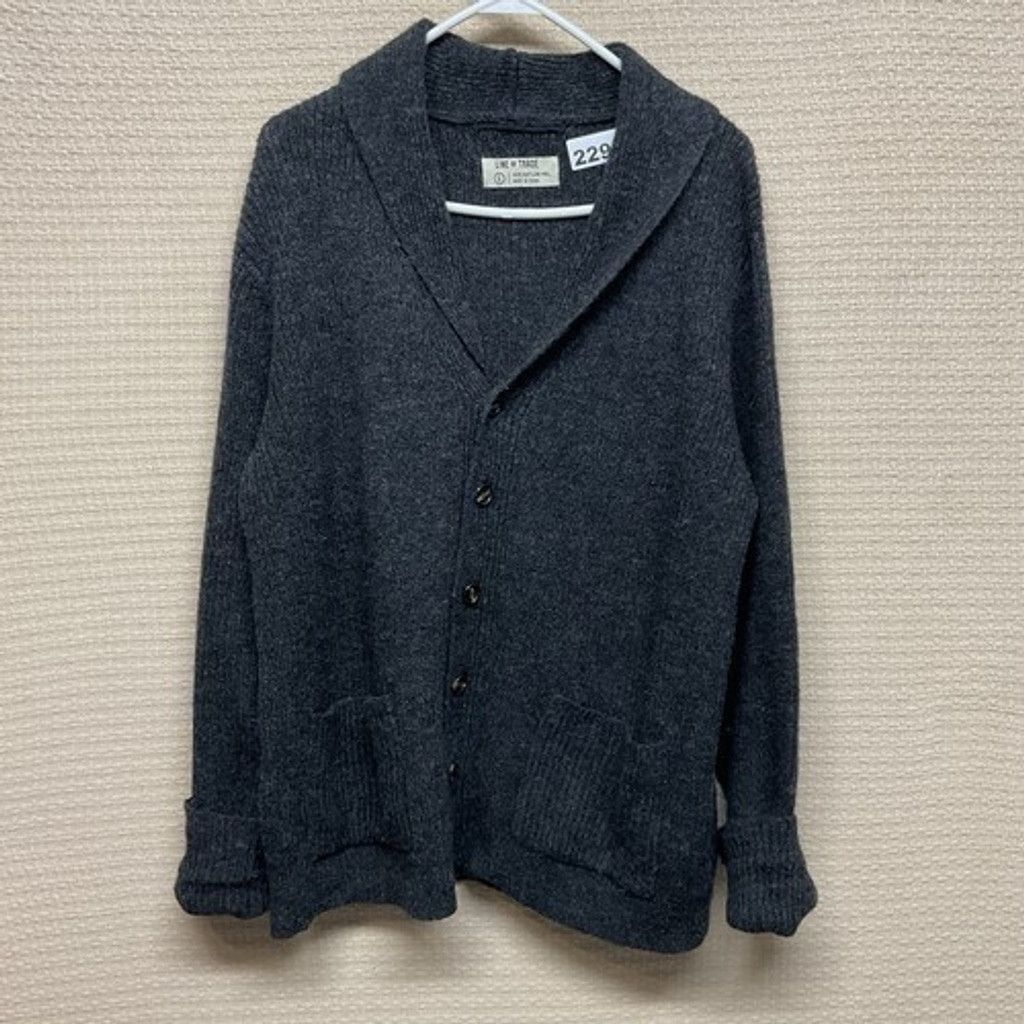 Other Line of Trade Wool Shawl CollarGrandpa Jumper Cardigan Men L Size US L / EU 52-54 / 3 - 6 Thumbnail