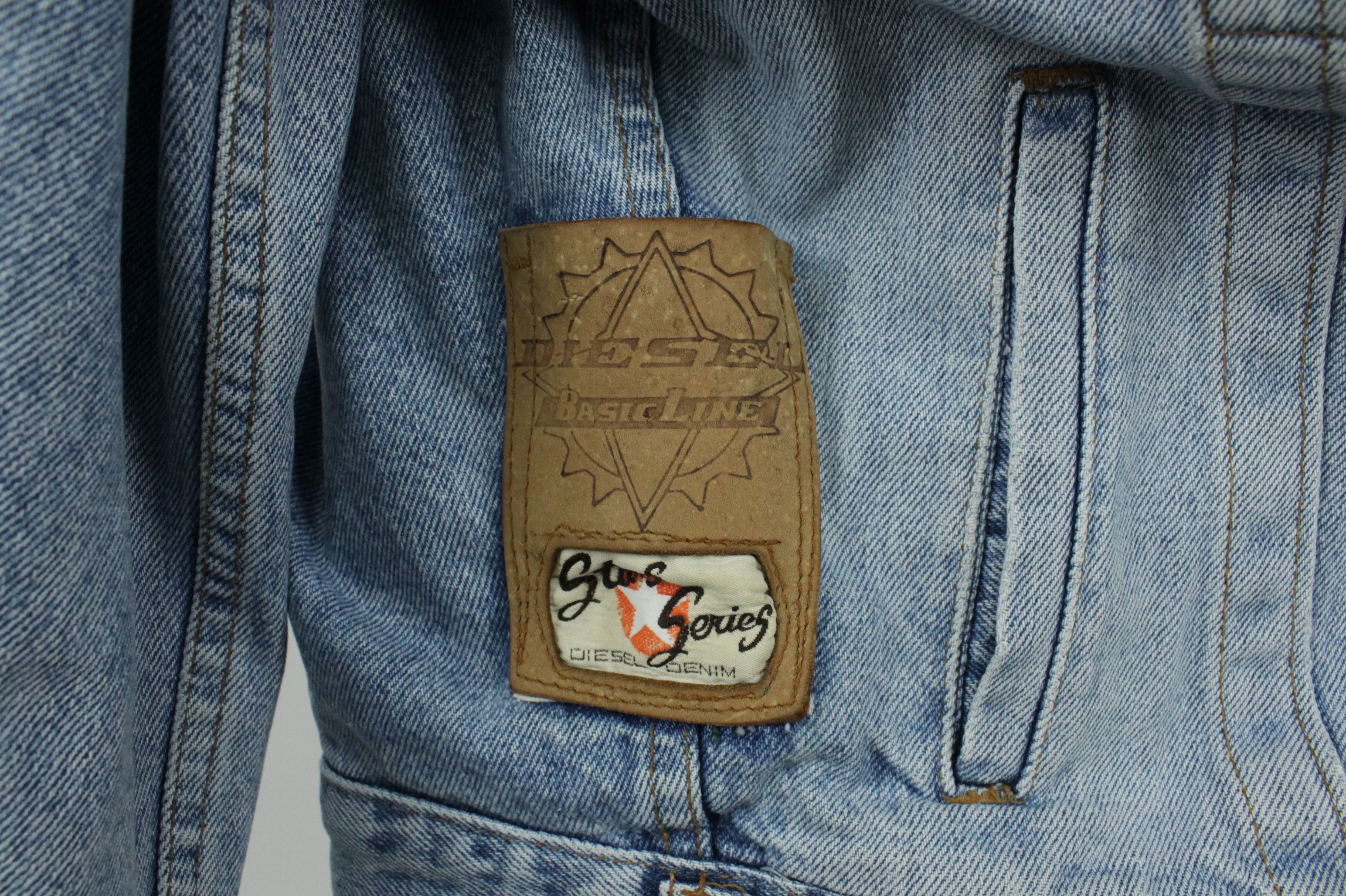 Diesel Vintage Diesel Star Series Blue Denim Trucker Jacket Size US L / EU 52-54 / 3 - 9 Thumbnail