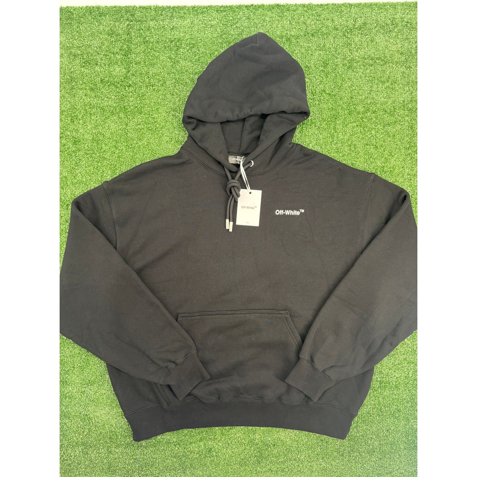 Off-White Off-White Black Pullover Hoodie Size Large Size US L / EU 52-54 / 3 - 1 Thumbnail
