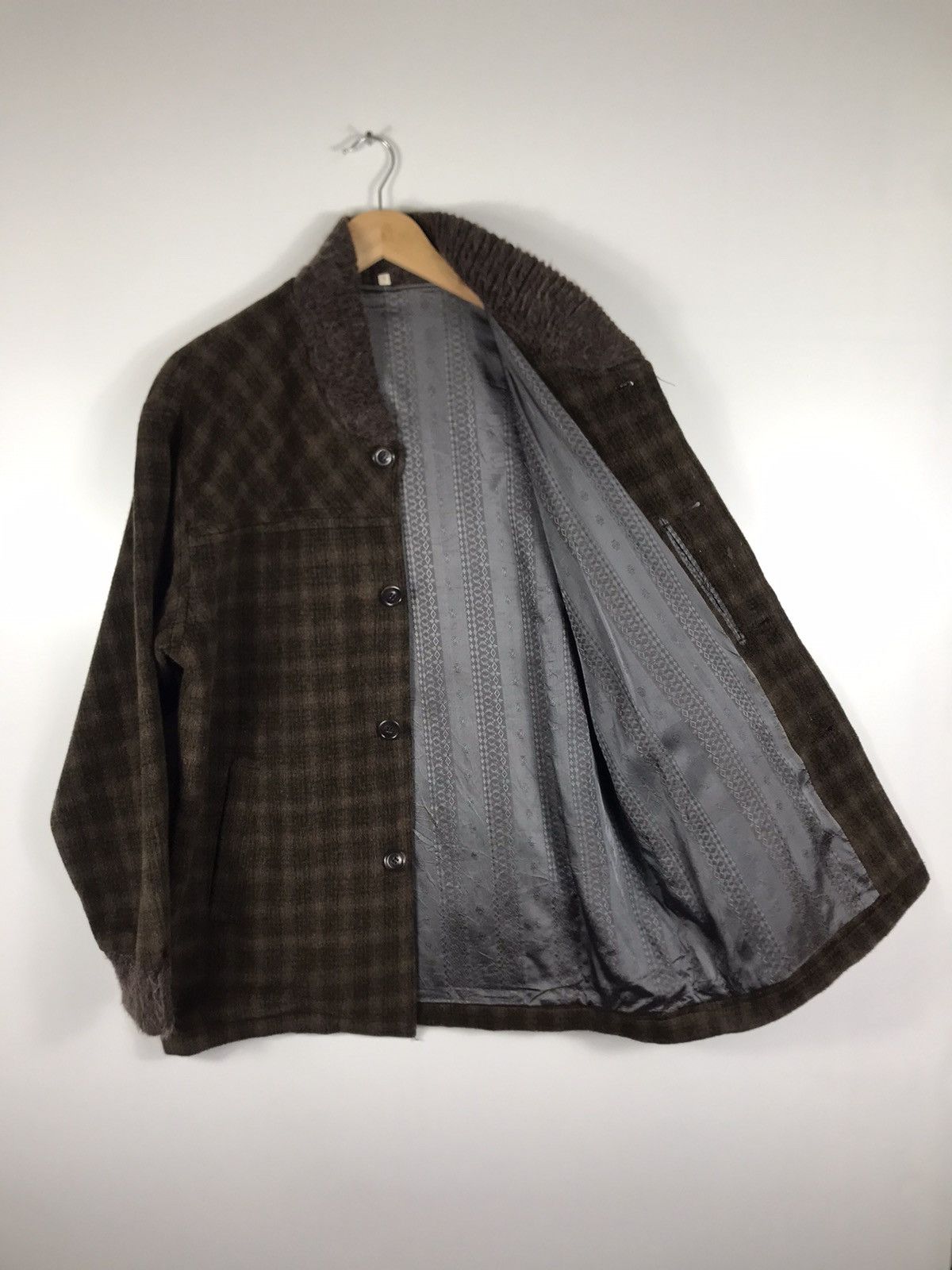 Japanese Brand ⚡️Vintage Wool Button Jacket Size US L / EU 52-54 / 3 - 8 Thumbnail