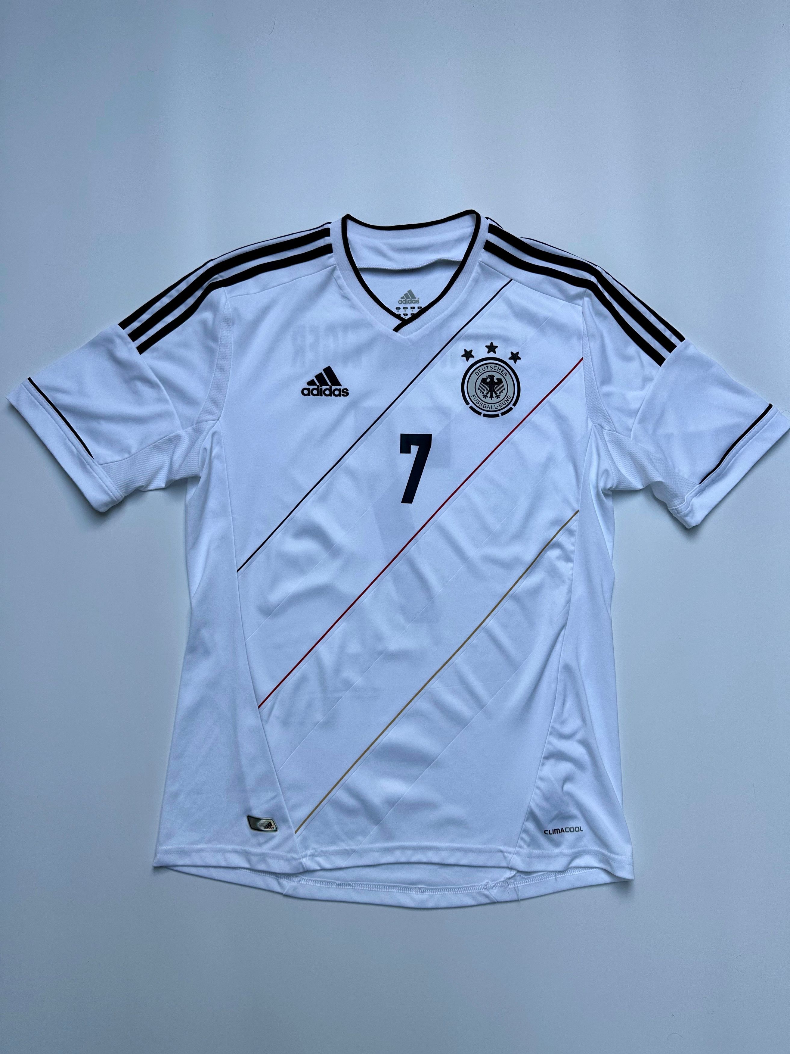 Adidas 2011 2012 Adidas Germany Deutschland Scweinsteiger 7 soccer Size US M / EU 48-50 / 2 - 2 Thumbnail