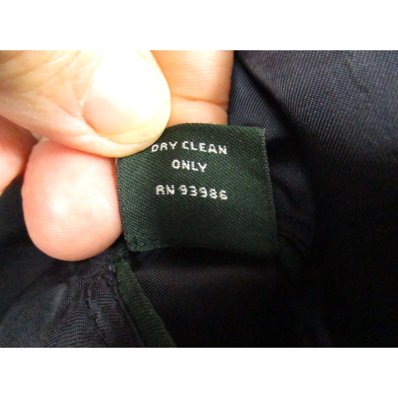 Brooks Brothers VINTAGE Brooks Brothers Country Club LORO PIANA Italy Black Wool Sport Coat Blazer 43L Size 46R - 7 Thumbnail