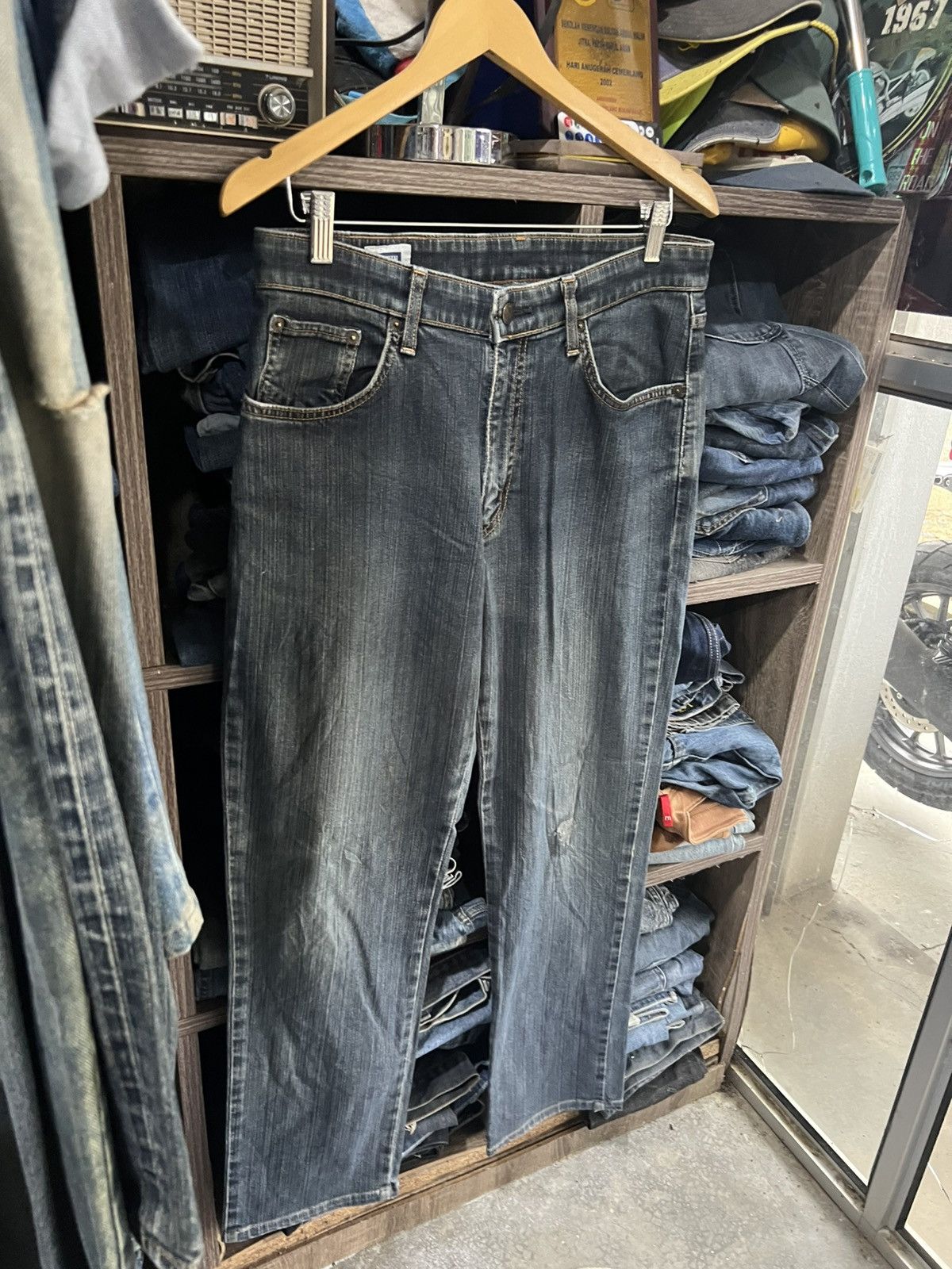 Edwin 🔥Vintage Edwin S403 Distressed Denim Size US 32 / EU 48 - 6 Thumbnail