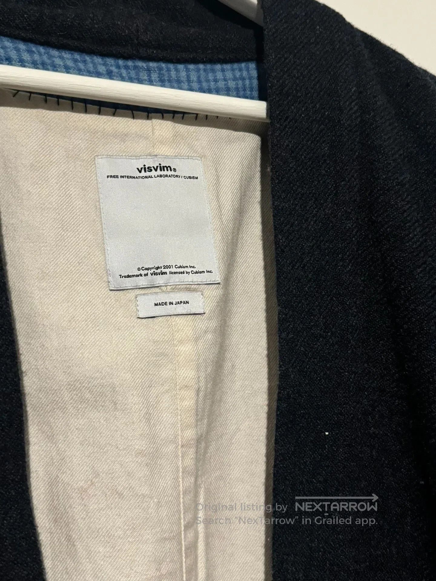 Visvim VISVIM Dark Blue Robe Cardigan. Size US XL / EU 56 / 4 - 2 Thumbnail