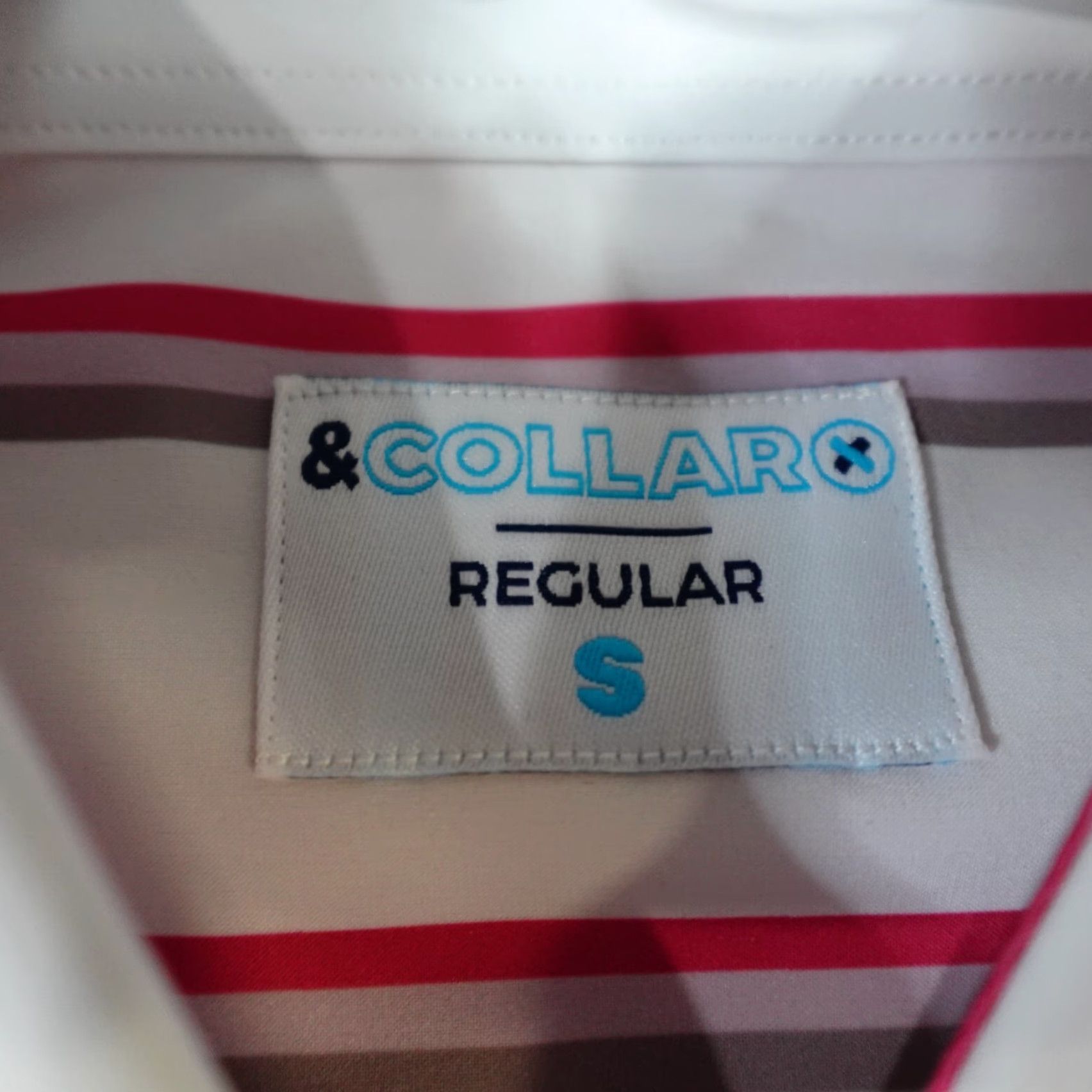 Vintage & Collar Shirt Small White Striped Short Sleeve Performance NEW Shirt Men S White Striped Short Sleeve Button-Up Collared Vintage: No Size US S / EU 44-46 / 1 - 3 Thumbnail