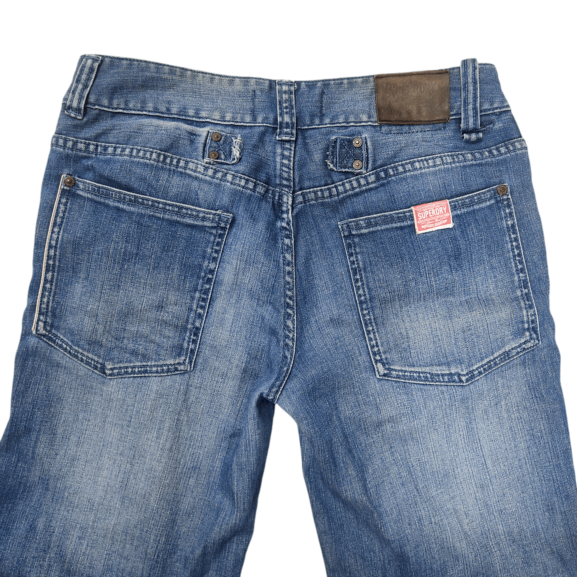 Japanese Brand × Superdry SUPERDRY Brewster Faded Denim Pants Size US 32 / EU 48 - 13 Thumbnail
