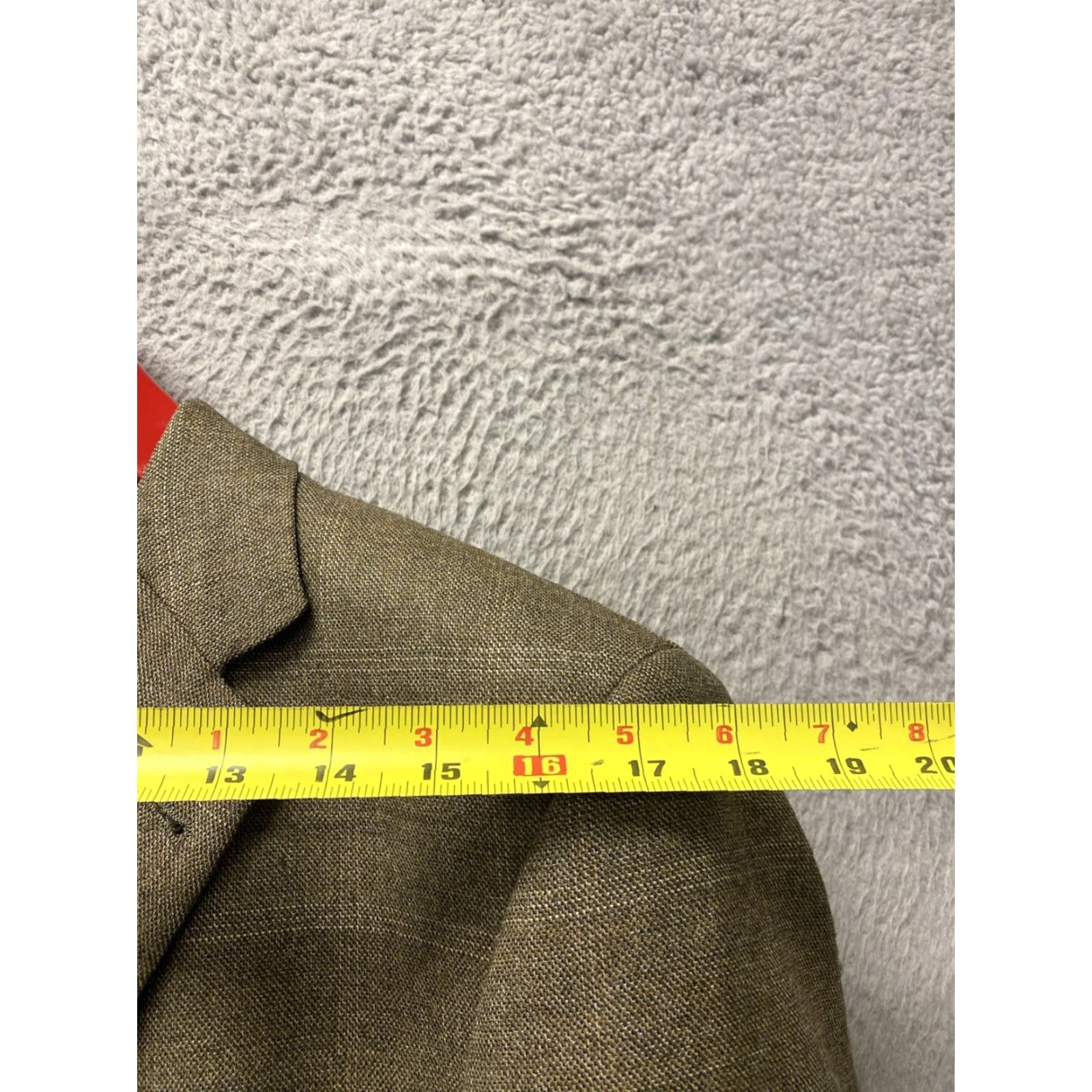 Hugo Boss VINTAGE HUGO BOSS Blazer 40R Green Plaid USA Mens Size 40R - 6 Thumbnail