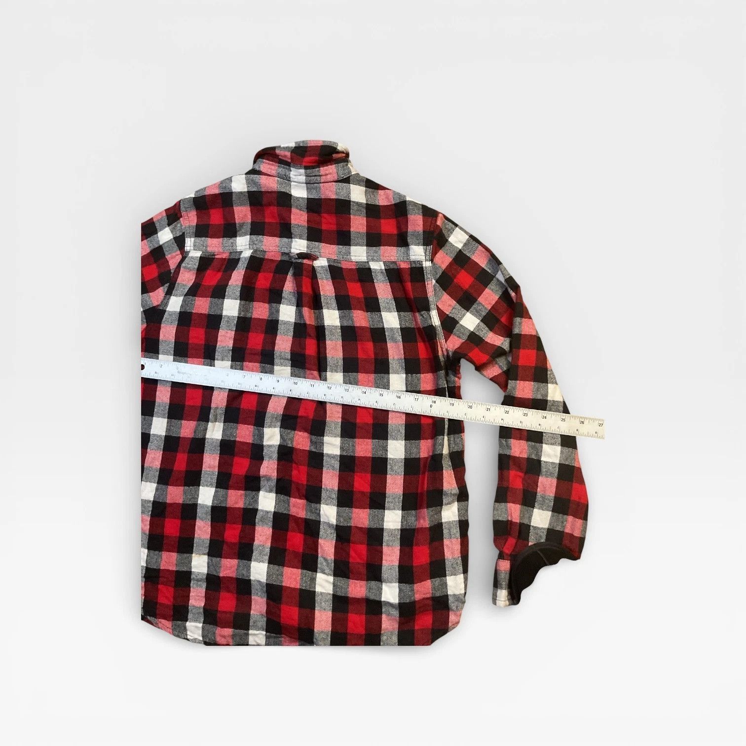 Woolrich Woolen Mills Vtg Woolrich Shirt Mens Wool Blend Flannel Tan Plaid Pocket Size US M / EU 48-50 / 2 - 4 Thumbnail