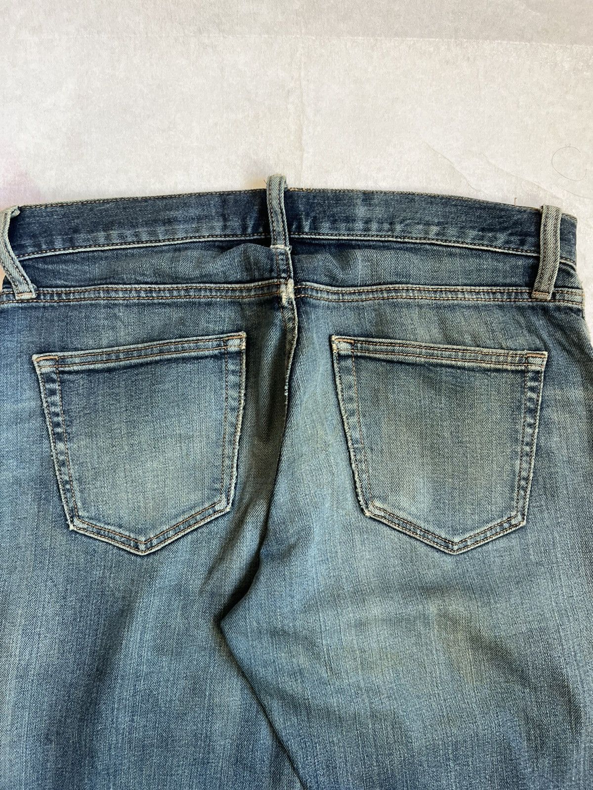 Uniqlo Uniqlo Selvedge Denim Distressed Slim Fit Size US 32 / EU 48 - 13 Thumbnail