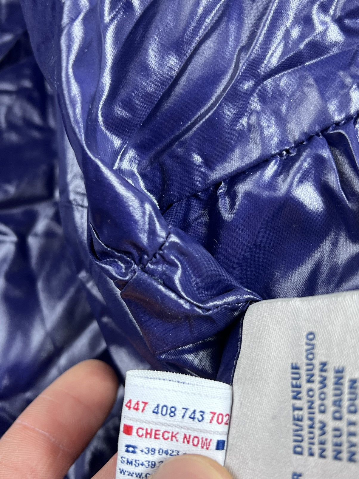 Moncler Moncler Jura Blue Down Parka Size 3 Size L / US 10 / IT 46 - 12 Thumbnail