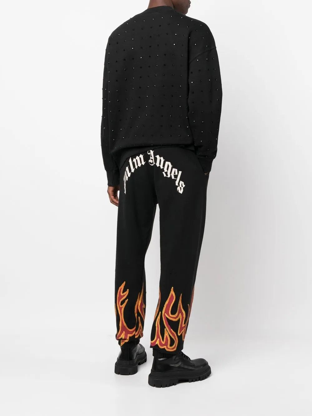 Palm Angels o1y0325 Jogger & Sweatpant in Black Size US 34 / EU 50 - 5 Thumbnail