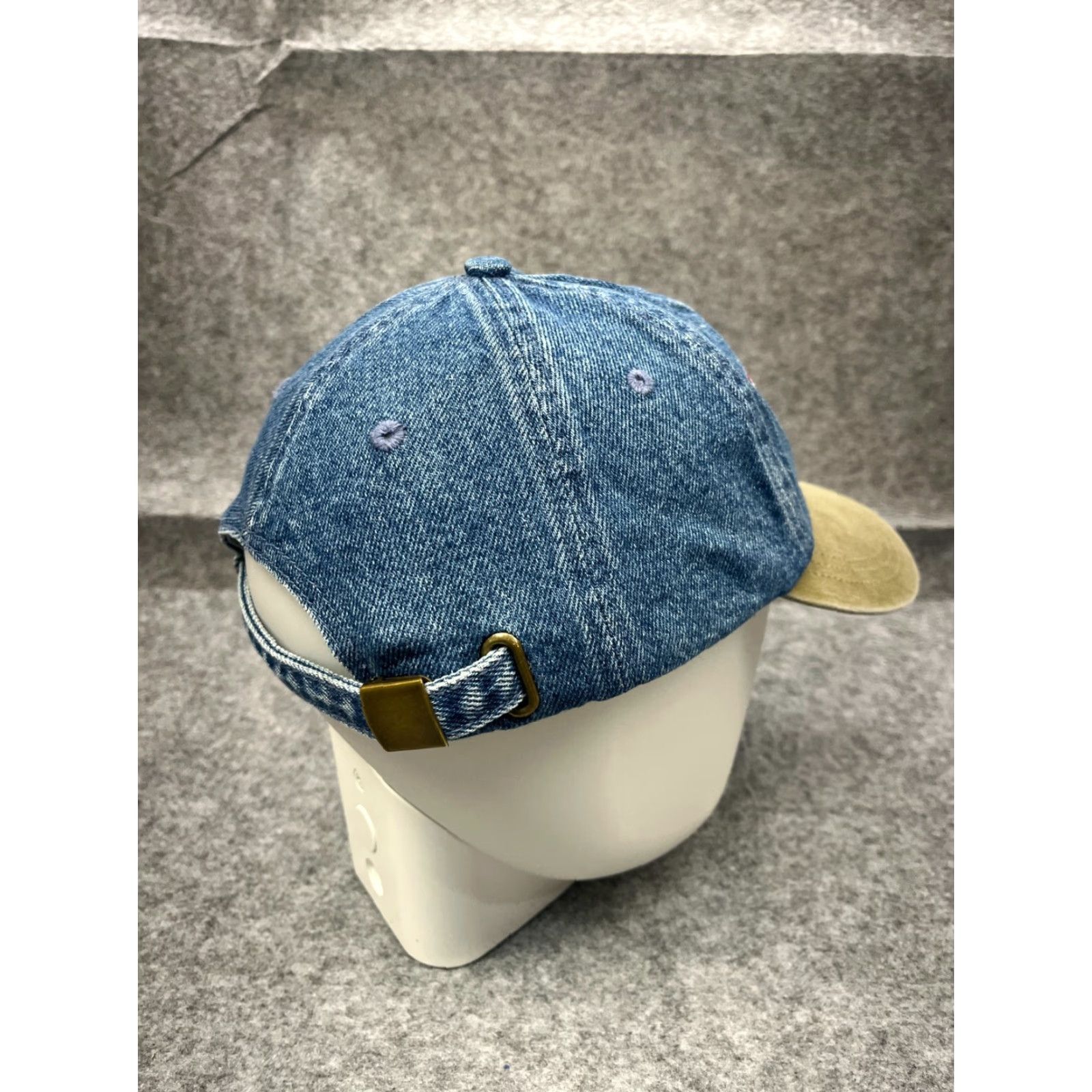 Vintage Falcon Headwear Morocco Sahara Challenge 2004 Hat Cap Strap Back Adult OS Blue Denim Look Cotton Baseball Cap Unisex Adults OS Men Women Mens Womens Size ONE SIZE - 7 Thumbnail