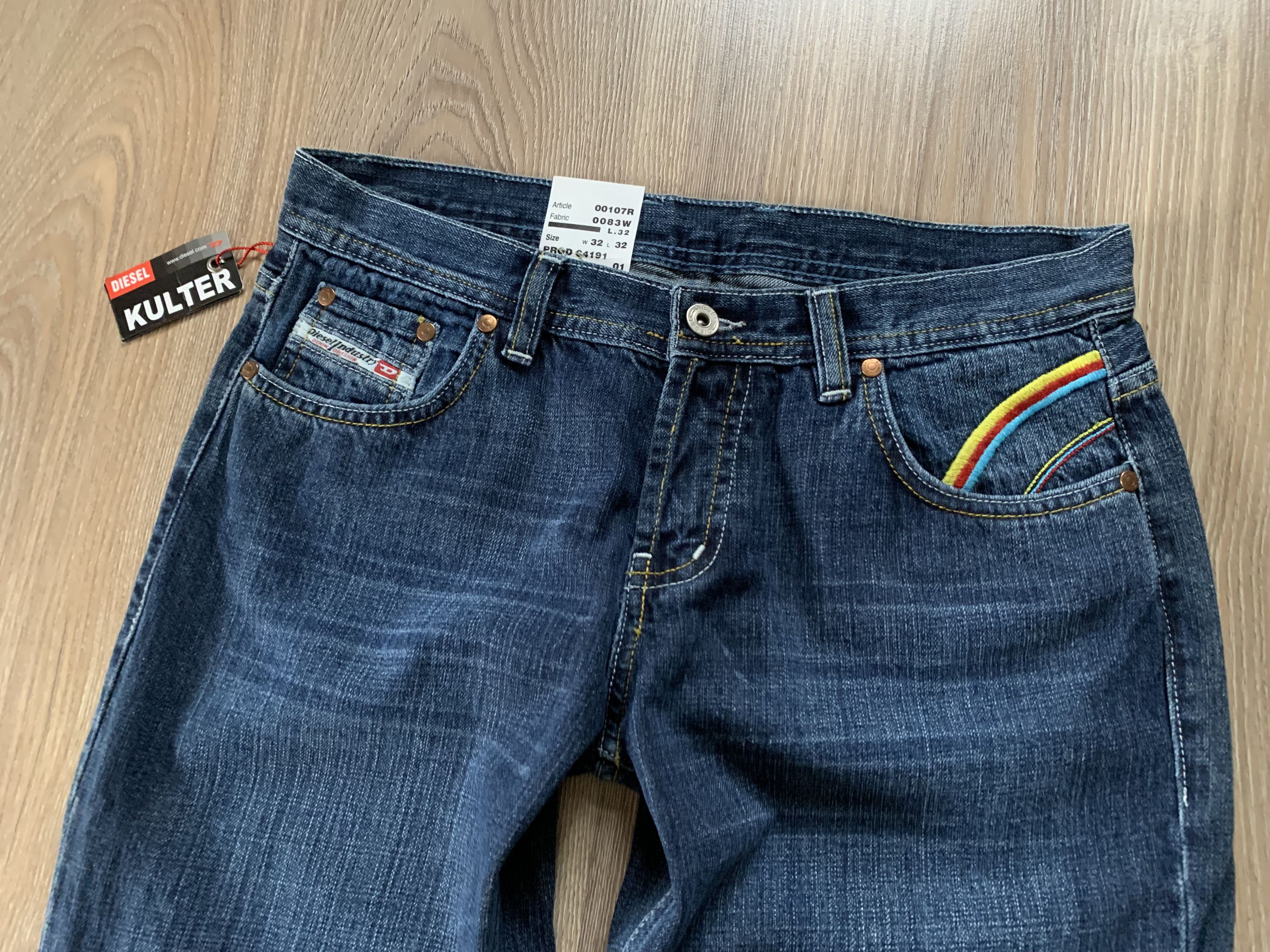 Diesel × Vintage New Vintage Diesel Kulter Womens Jeans Size 32" / US 10 / IT 46 - 3 Thumbnail