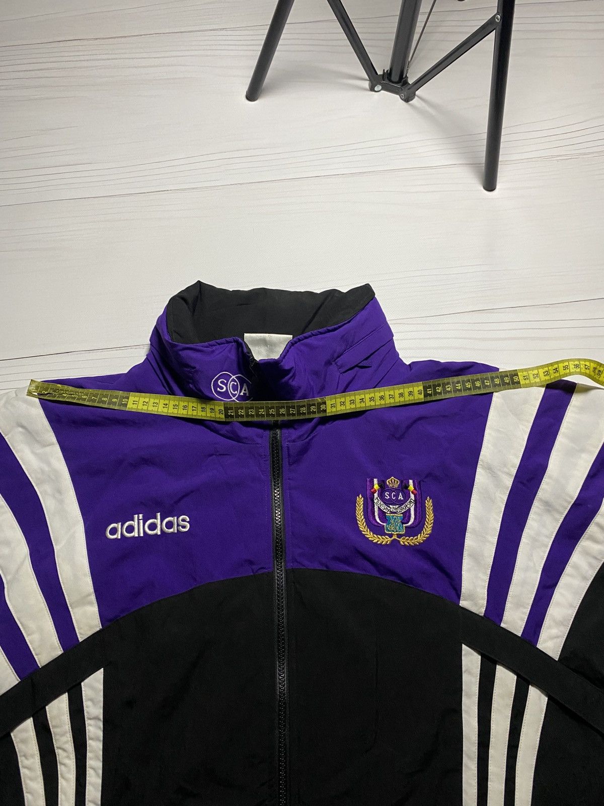 Adidas Vintage Anderlecht 1996/97 Adidas football y2k jacket Size US XXL / EU 58 / 5 - 22 Thumbnail