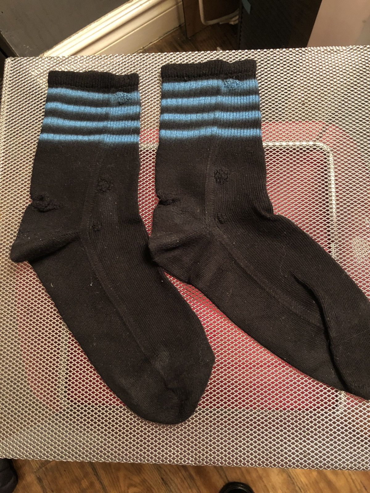 Maison Margiela Hand dyed Distressed socks Size ONE SIZE - 1 Thumbnail