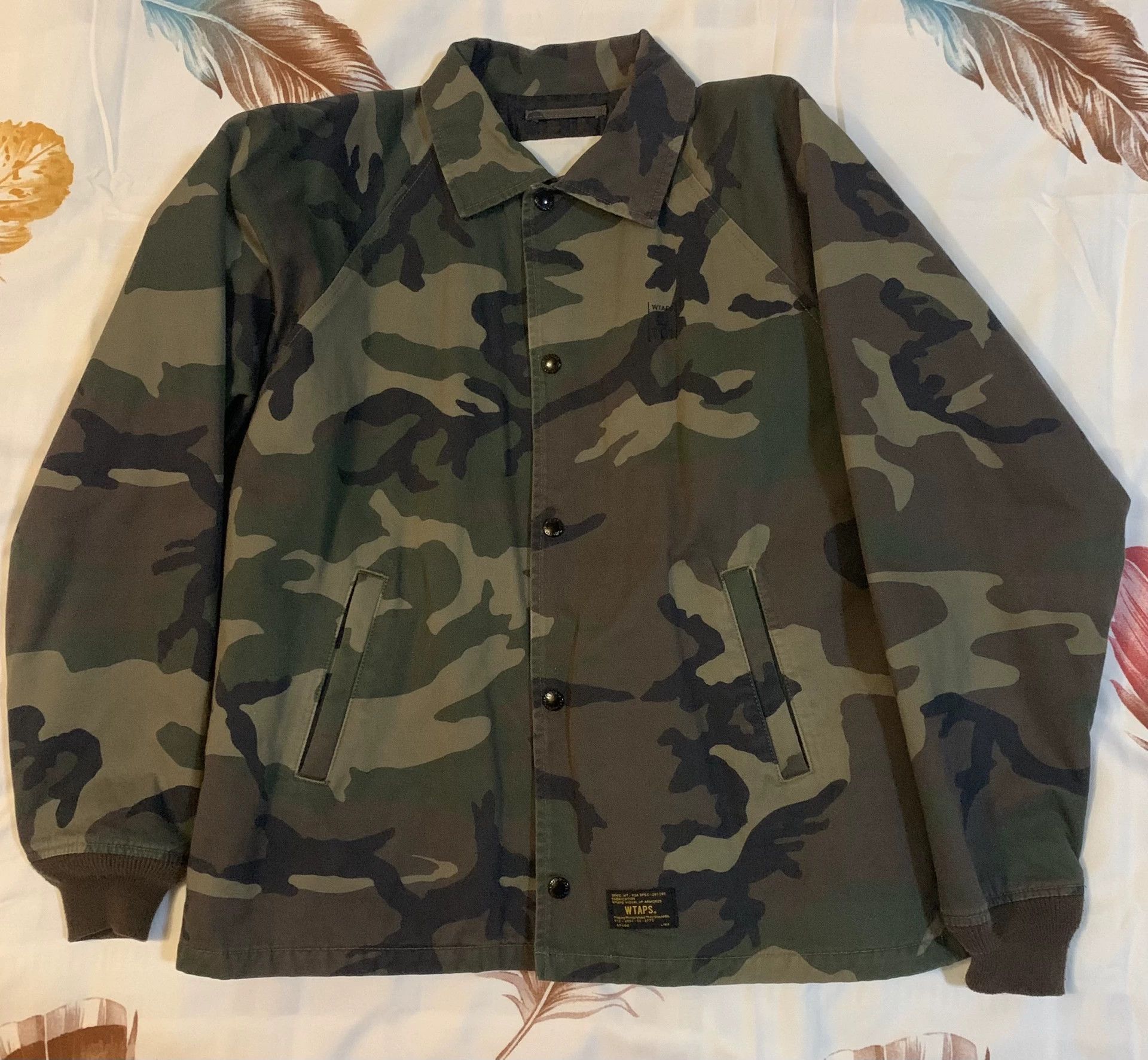 Wtaps Wtaps 16AW Camo Windbreaker Jacket Size US L / EU 52-54 / 3 - 1 Thumbnail