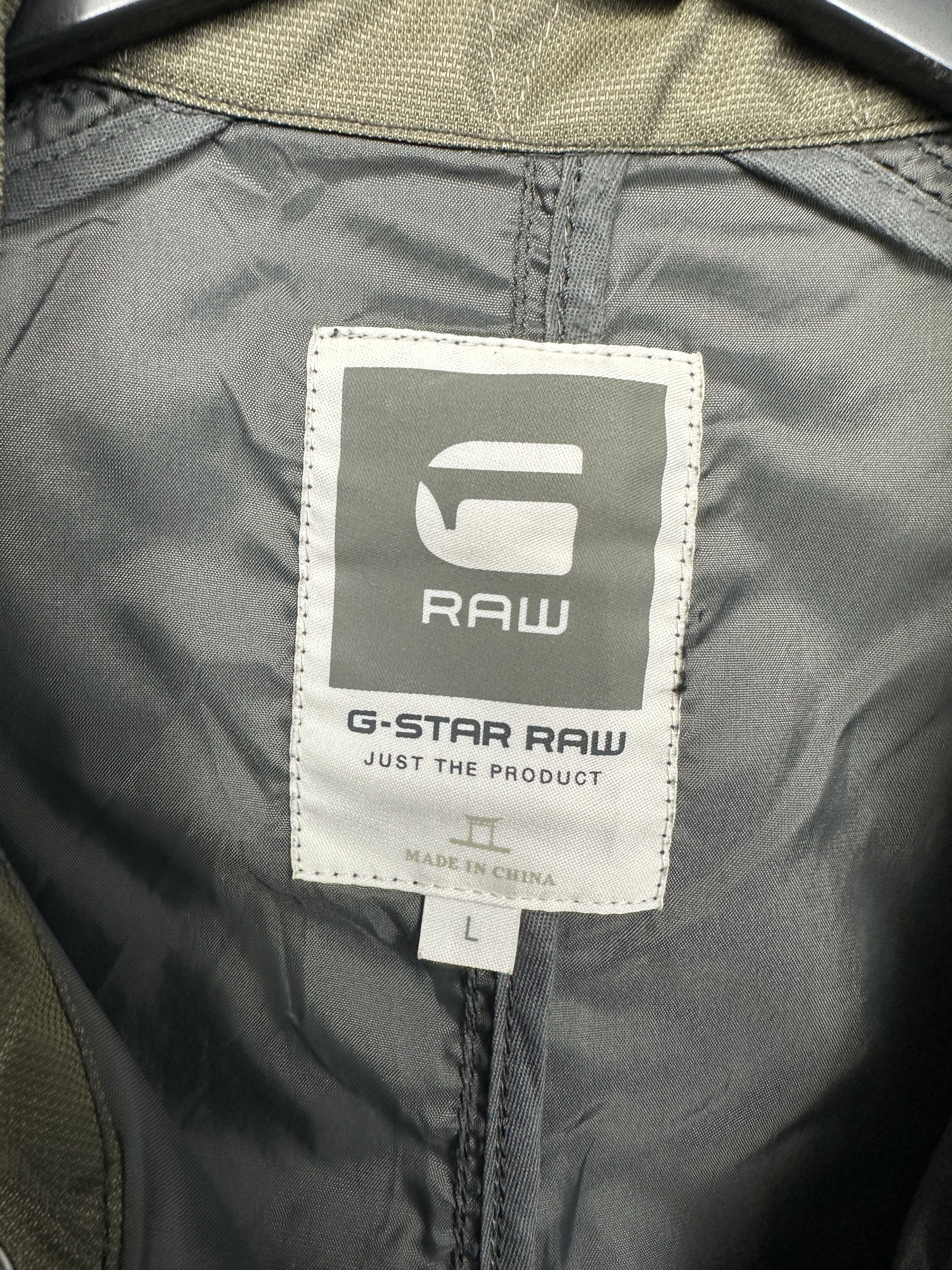 G-Star G Star Raw Benin Myrow Overshirt Nylon Mens Jacket Size US L / EU 52-54 / 3 - 3 Thumbnail