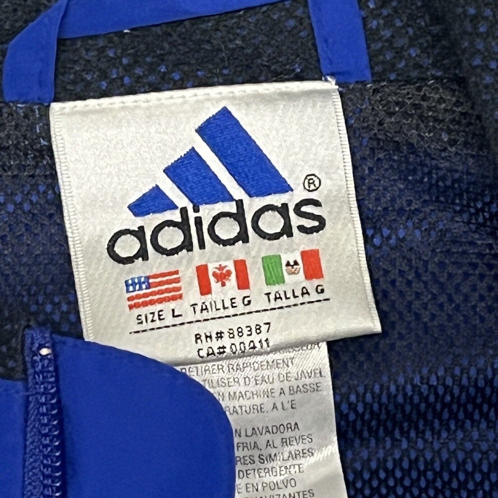 Adidas WMNS Vintage 2000’s Adidas Running Vest Y2K 3M Blue BNWT Lrg Size L / US 10 / IT 46 - 8 Thumbnail