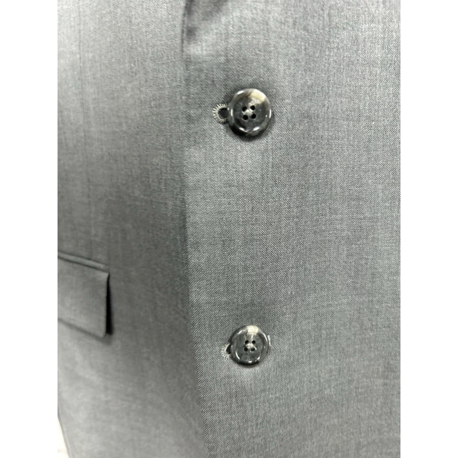 Jos. A. Bank Jos A Bank Signature Collection Gray Blazer 2 Button Wool Silk Blend Size 44S Size 44R - 7 Thumbnail