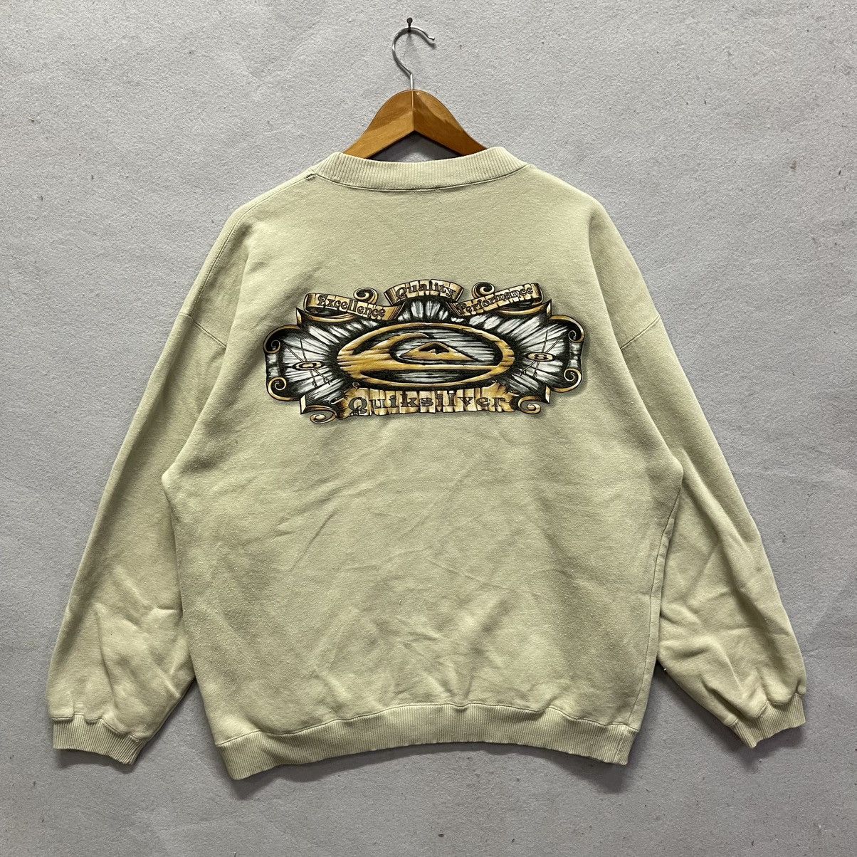 Quiksilver Vintage Quiksilver Oversized Crewneck Sweatshirt Size US L / EU 52-54 / 3 - 1 Thumbnail