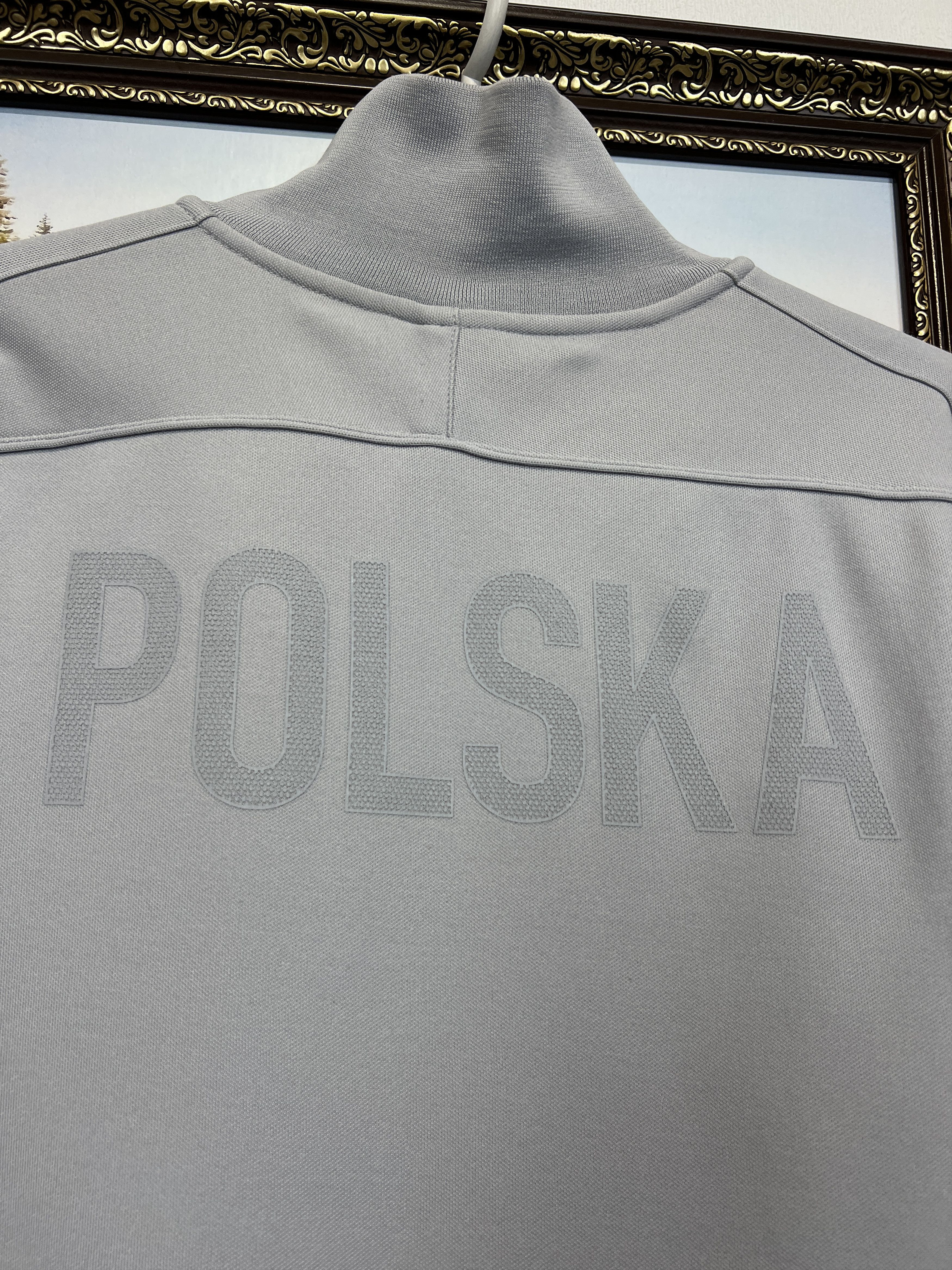 Nike Vintage Poland Football Jacket Soccer Track Top Zip Rare Size US M / EU 48-50 / 2 - 10 Thumbnail