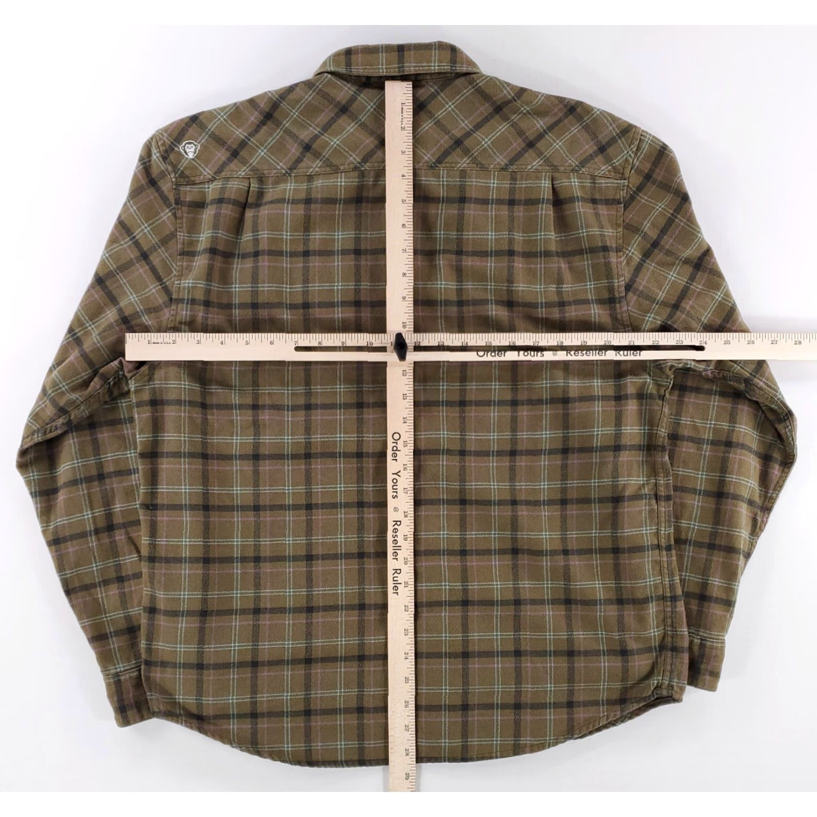 Howler Brothers Howler Brothers Flannel Button Up Shirt Plaid Green Long Sleeve Mens L Size US L / EU 52-54 / 3 - 6 Thumbnail