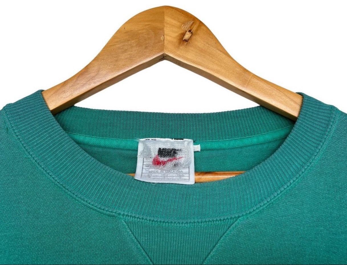 Nike × Vintage Vintage 90s Nike Swoosh Sweater Nike Sportswear Sweatshirt Size US L / EU 52-54 / 3 - 6 Thumbnail