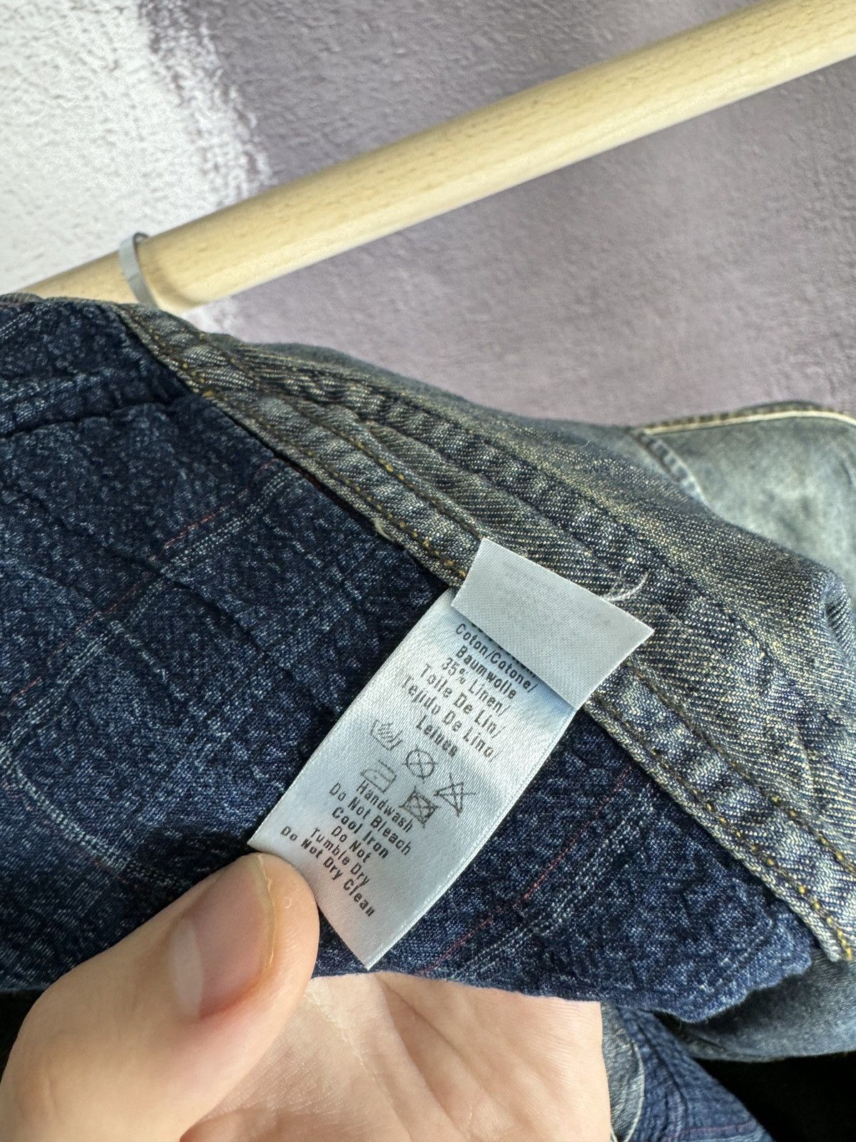 Paul Smith Red Ear by Paul Smith blue faded denim work jacket blazer Size US L / EU 52-54 / 3 - 23 Thumbnail