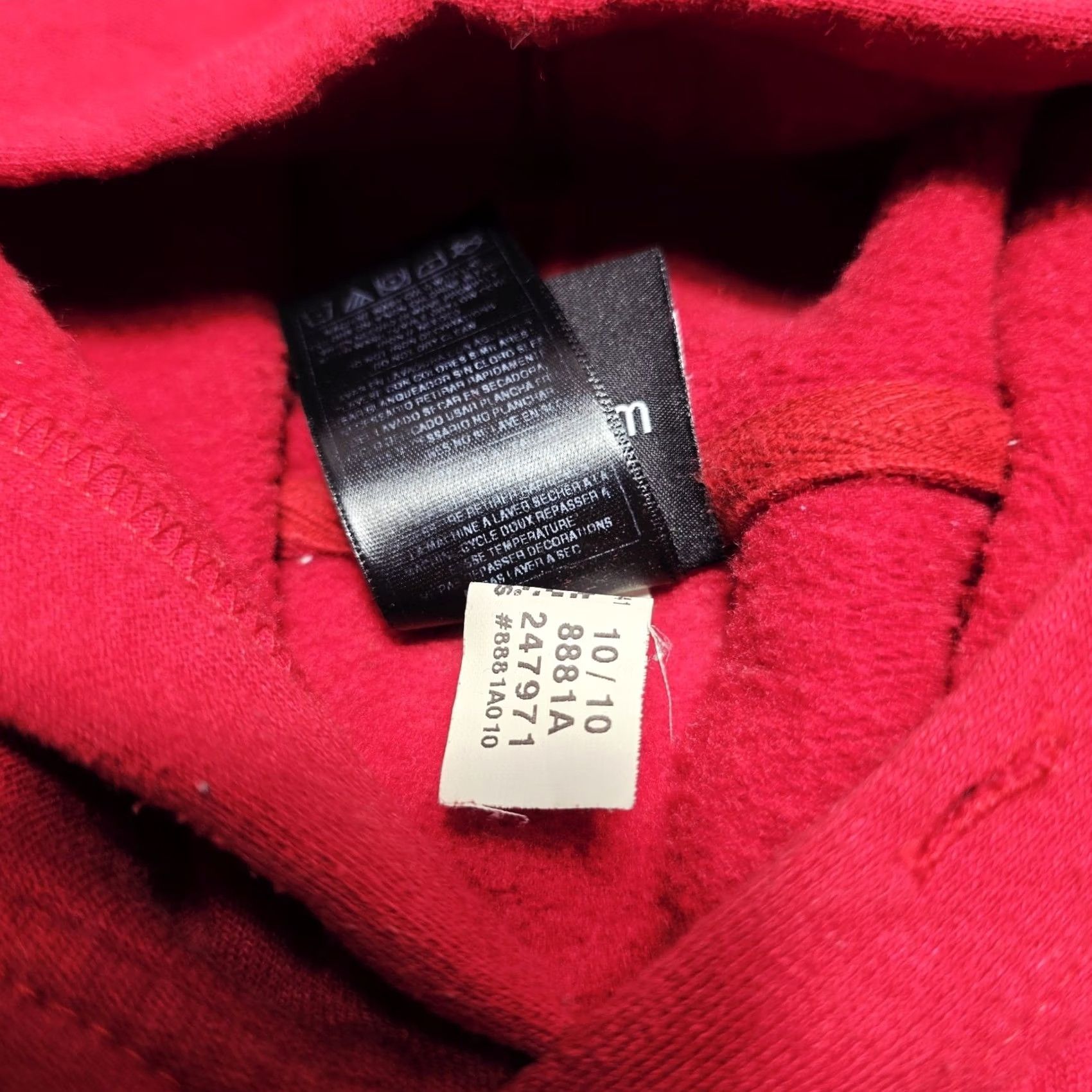Adidas VINTAGE Adidas Alabama Crimson Tide Embroidered Hoodie Sweatshirt Mens Large Y2k Red Hoodie, Alabama, University, 90s, Sports Mens Size US L / EU 52-54 / 3 - 5 Thumbnail