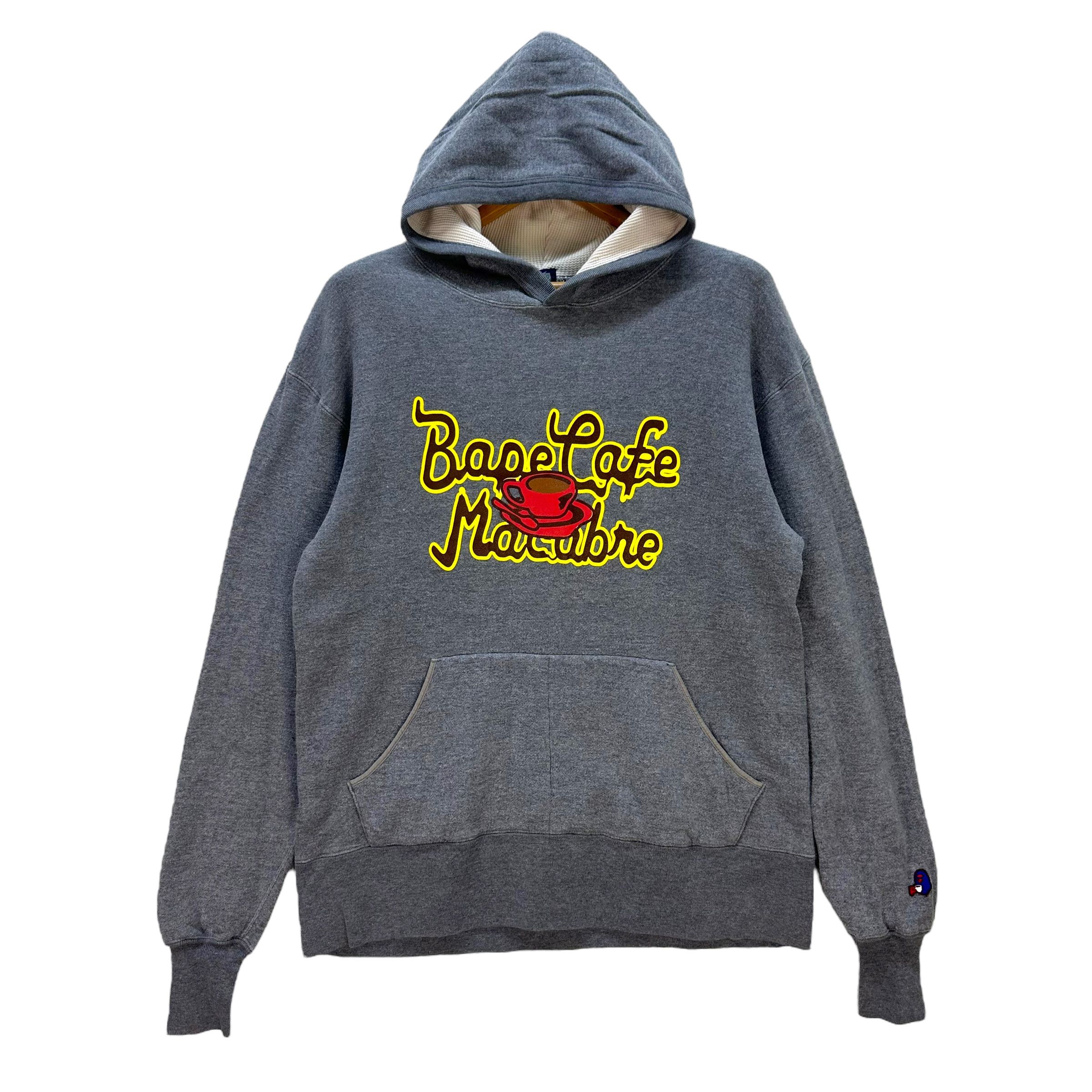 Bape BAPE CAFE MACABRE GRAPHIC PULLOVER HOODIES #8633-018 Size US L / EU 52-54 / 3 - 1 Thumbnail