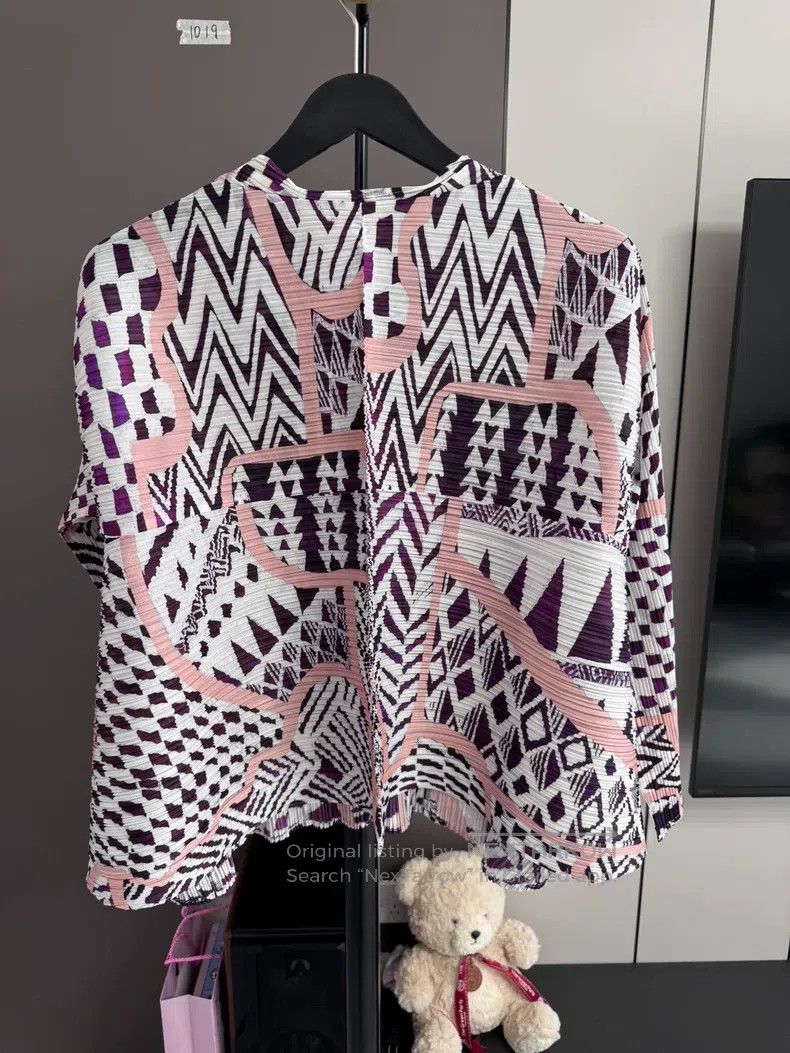 Issey Miyake Issey Miyake Main Line Knitted Cardigan Size L / US 10 / IT 46 - 2 Thumbnail