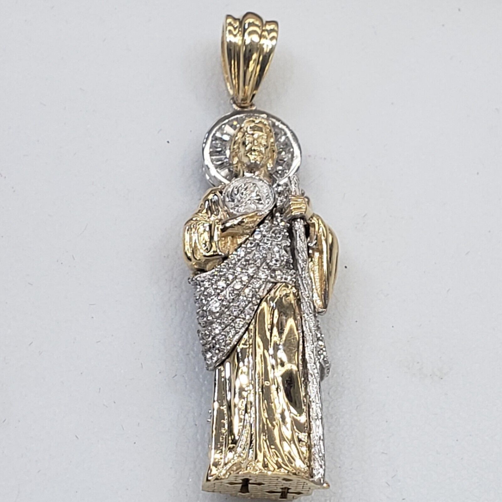 Other 3d Real 14k Gold Saint Jude judas Pendant charm Size ONE SIZE - 17 Thumbnail