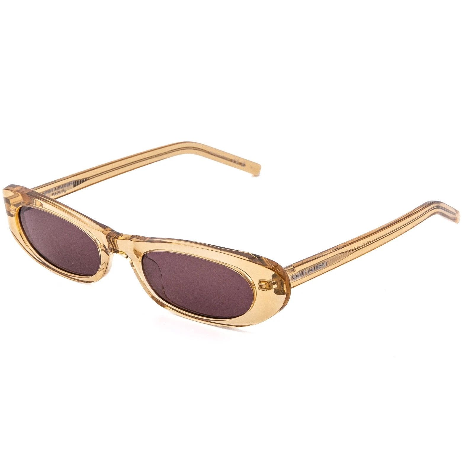 Yves Saint Laurent SAINT LAURENT SHADE SL 557 SL557 Yellow Violet Narrow 007 Size ONE SIZE - 4 Thumbnail
