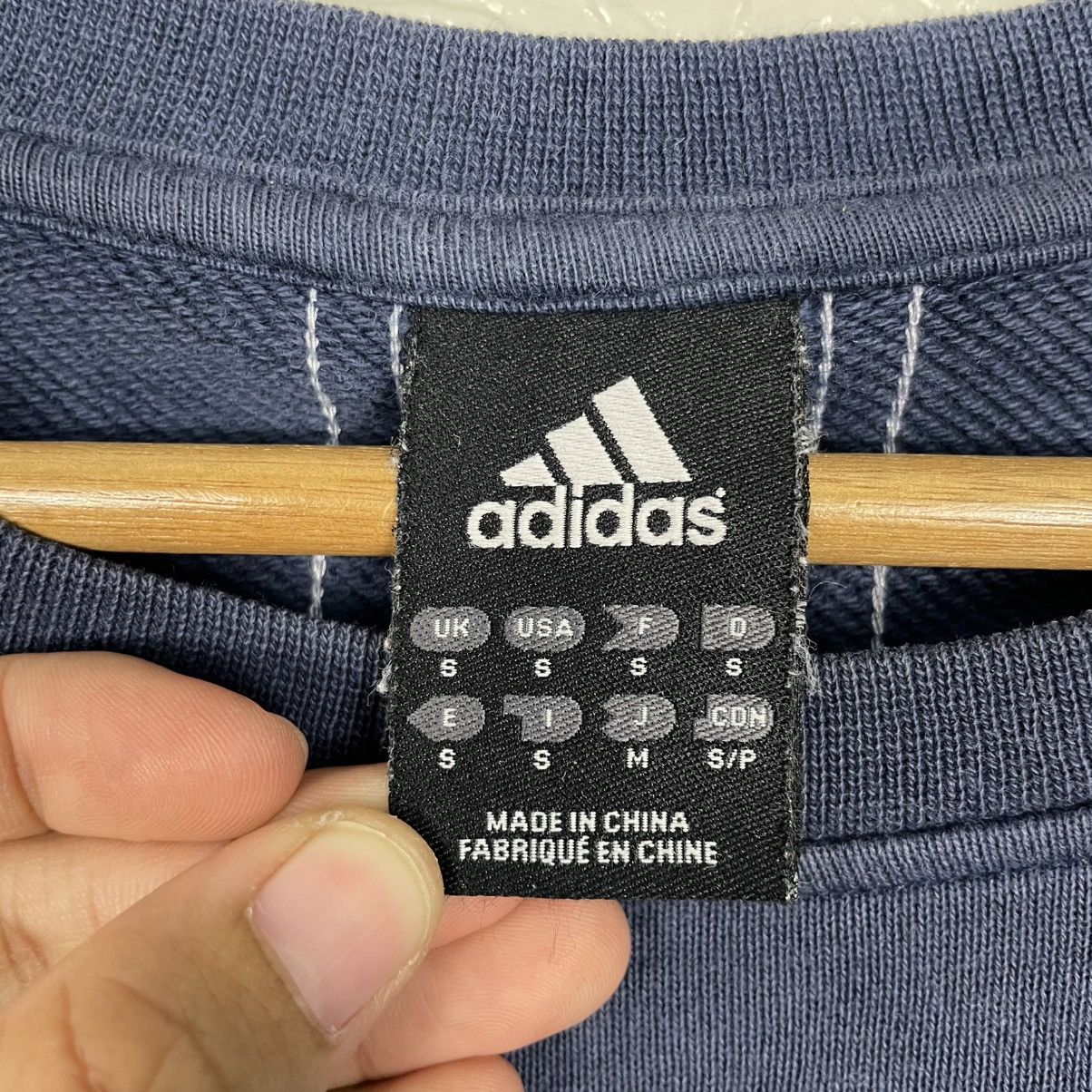Adidas Adidas Three Stripes Crewneck Sweatshirt Size US S / EU 44-46 / 1 - 10 Thumbnail
