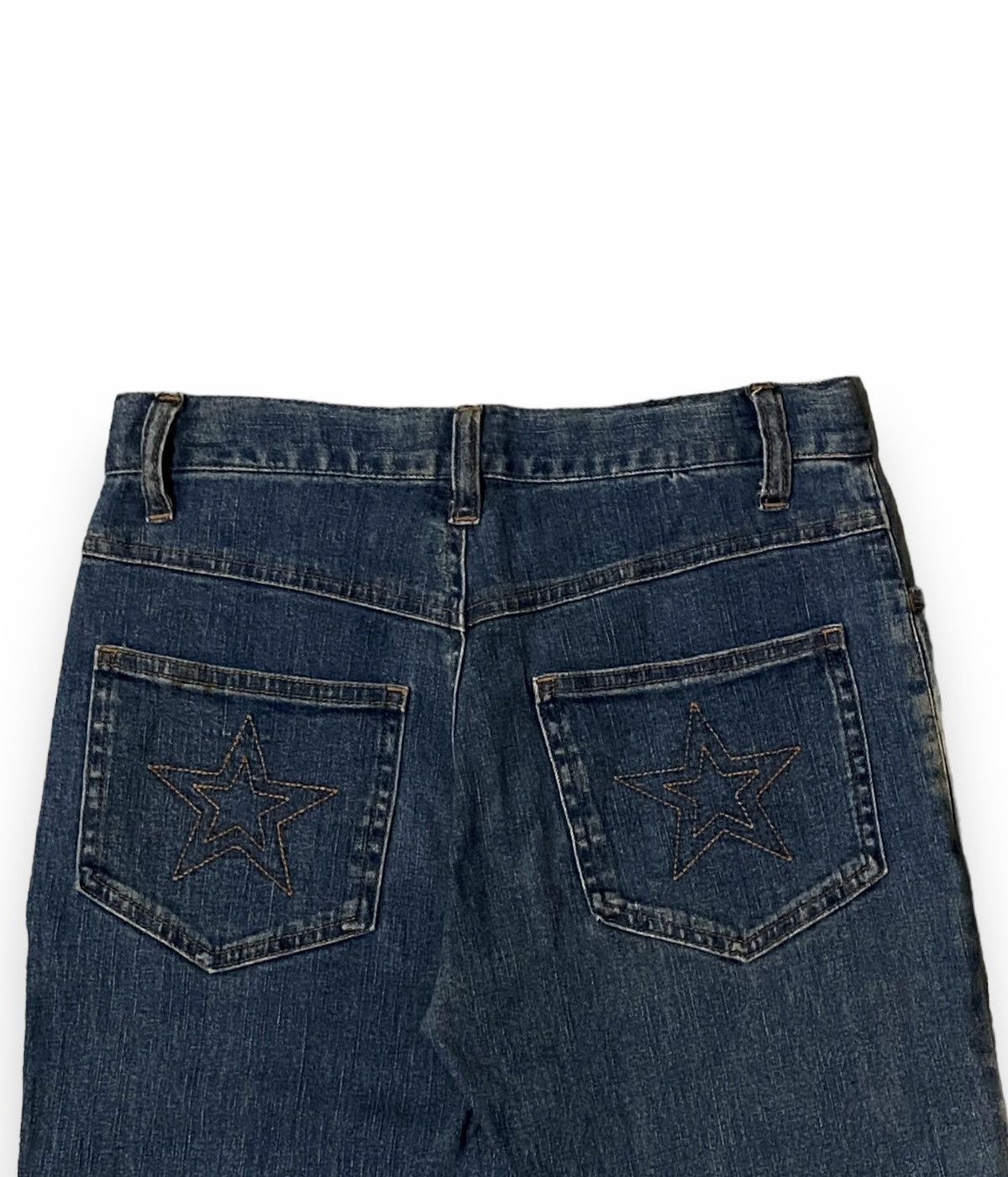 Hysteric Glamour × If Six Was Nine × Le Grande Bleu (L.G.B.) Flare Priurus Brand Japan Jean Art of Design Star Words Size US 26 / EU 42 - 6 Thumbnail