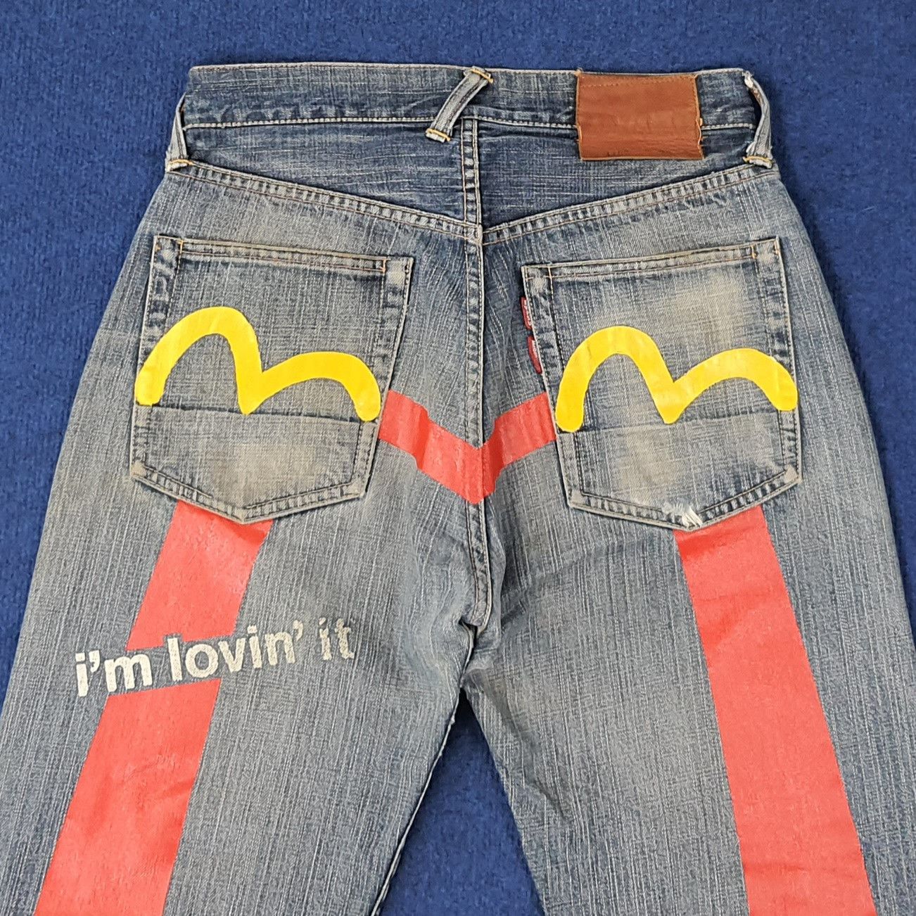 Evisu Vintage Evisu x McDonalds Japan Custom Daicock Jeans C252N25 Size US 28 / EU 44 - 2 Thumbnail