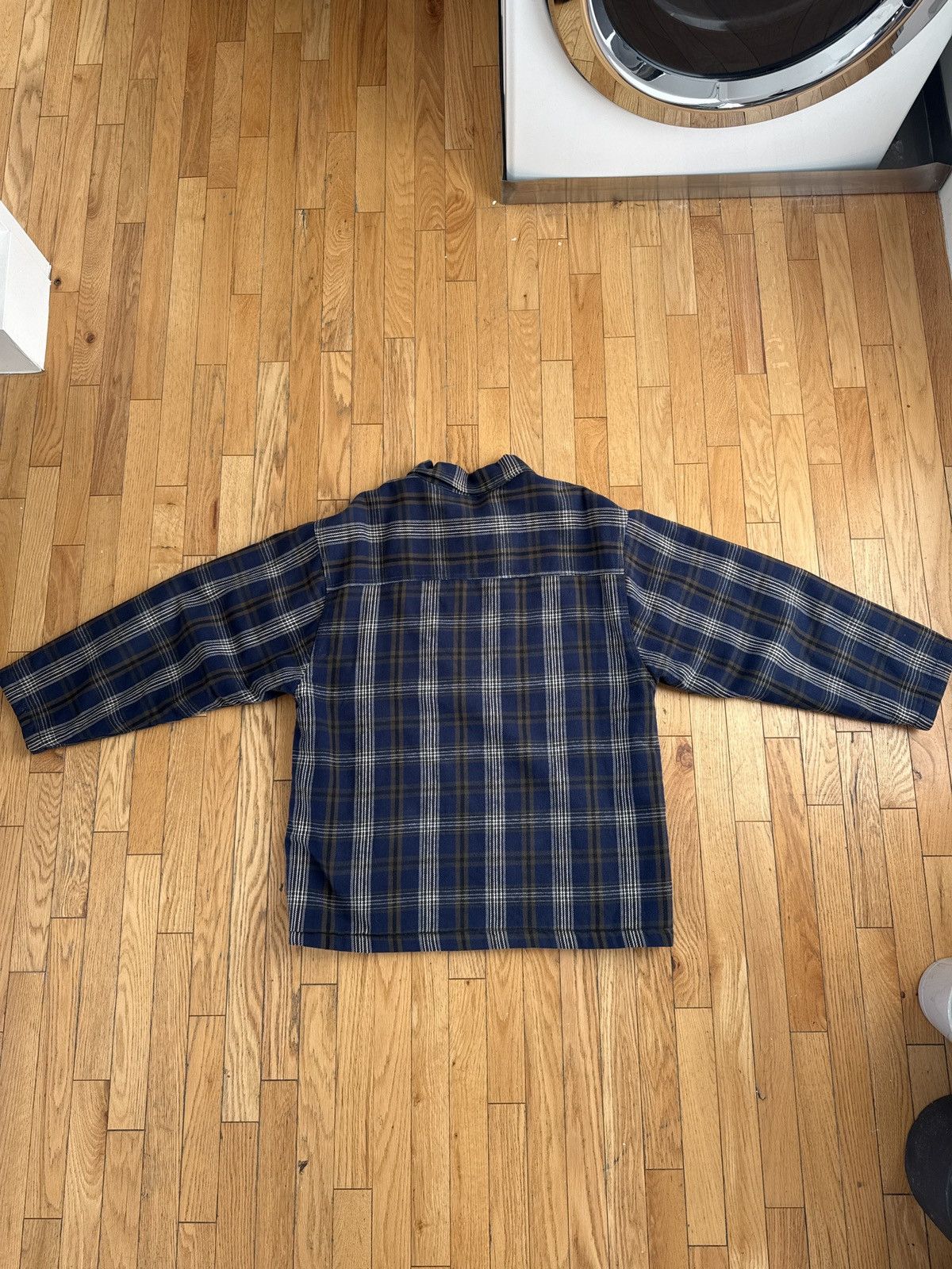 Vintage Vintage quilt lined plaid jacket Size US L / EU 52-54 / 3 - 5 Thumbnail