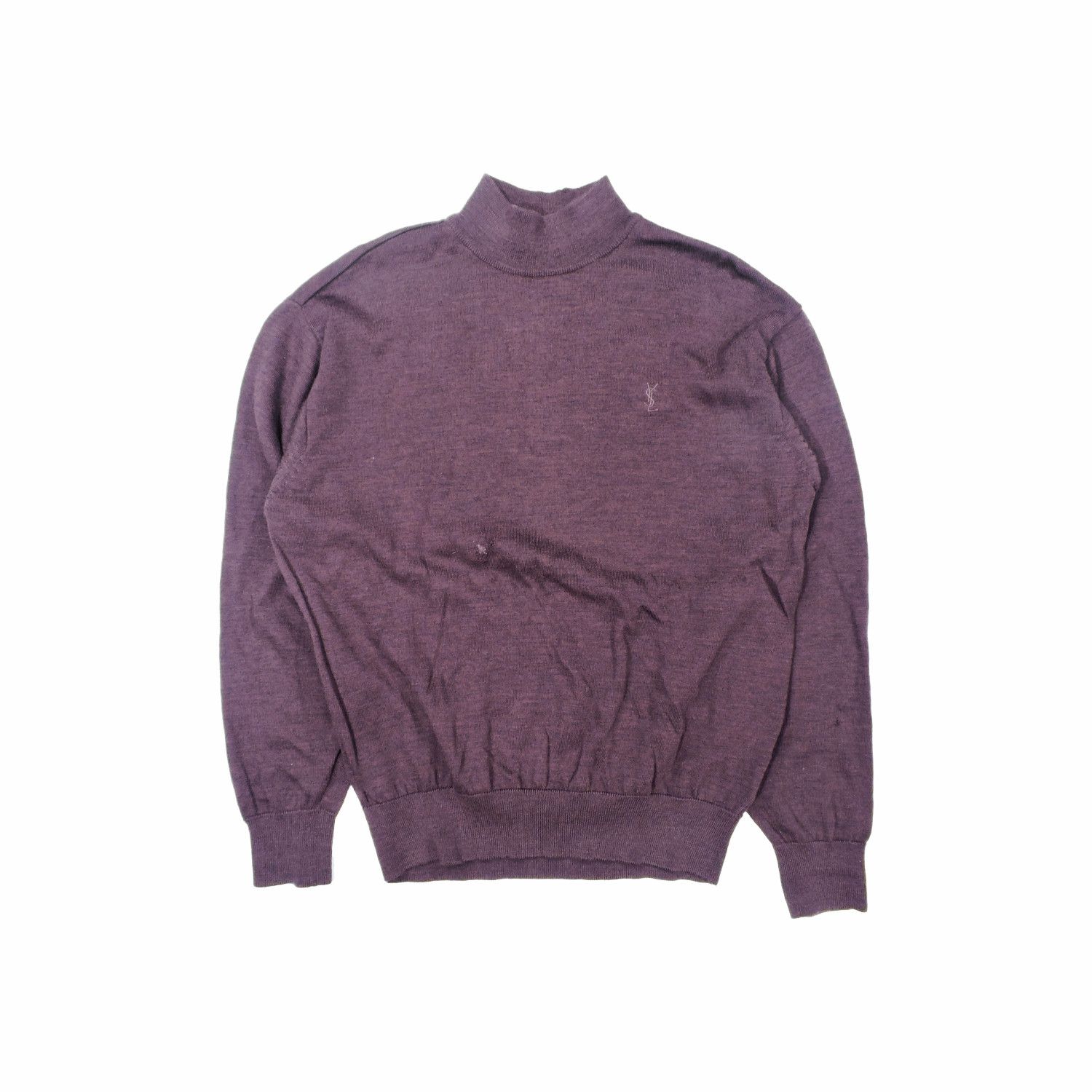 Yves Saint Laurent YSL SMALL LOGO SWEATSHIRT Size US M / EU 48-50 / 2 - 1 Thumbnail