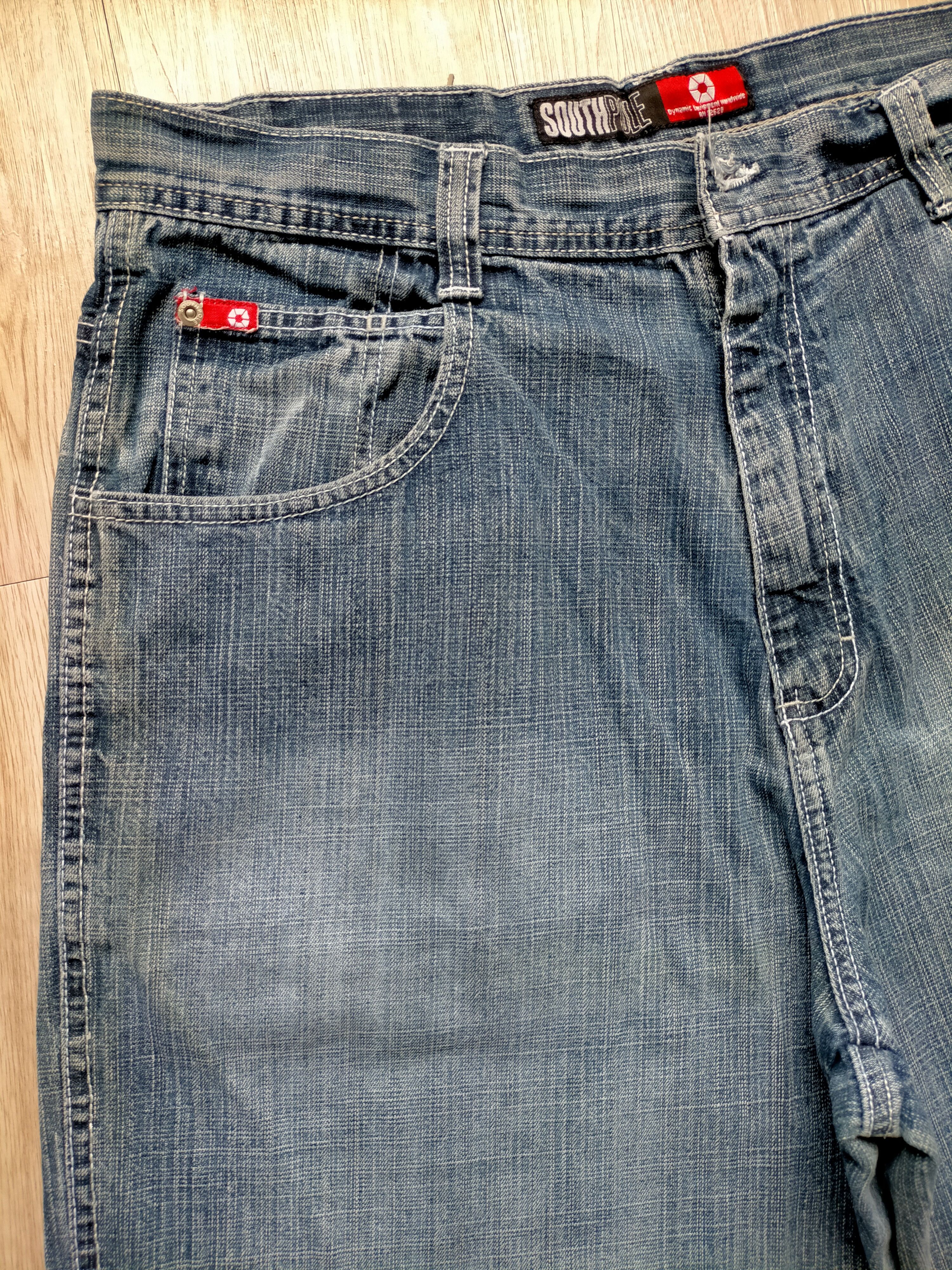 Southpole Vintage 90s Southpole Baggy Denim Size US 36 / EU 52 - 4 Thumbnail