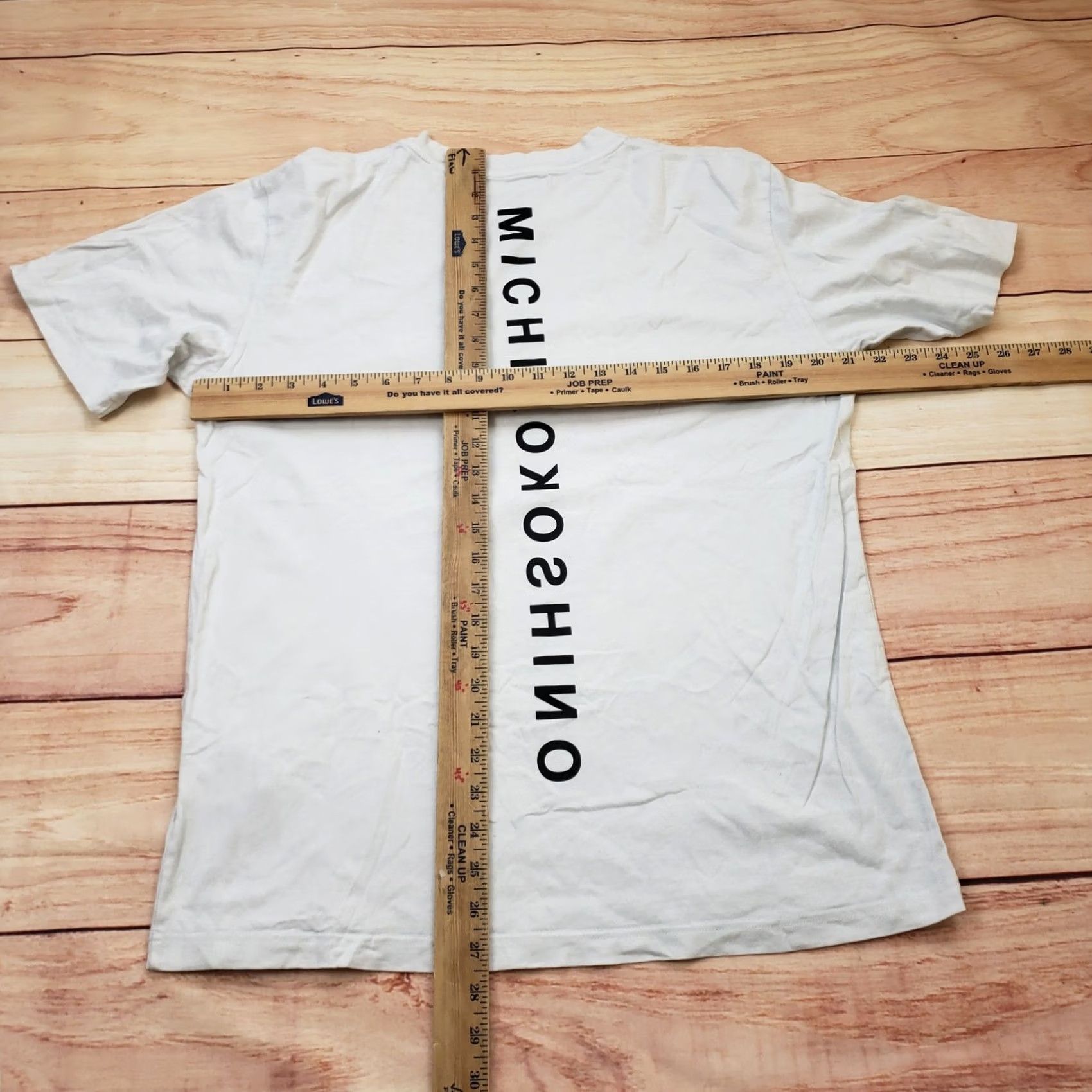 Michiko Koshino Michiko Koshino Shirt Mens Large White Cotton Streetwear Made in Japan Size US L / EU 52-54 / 3 - 6 Thumbnail