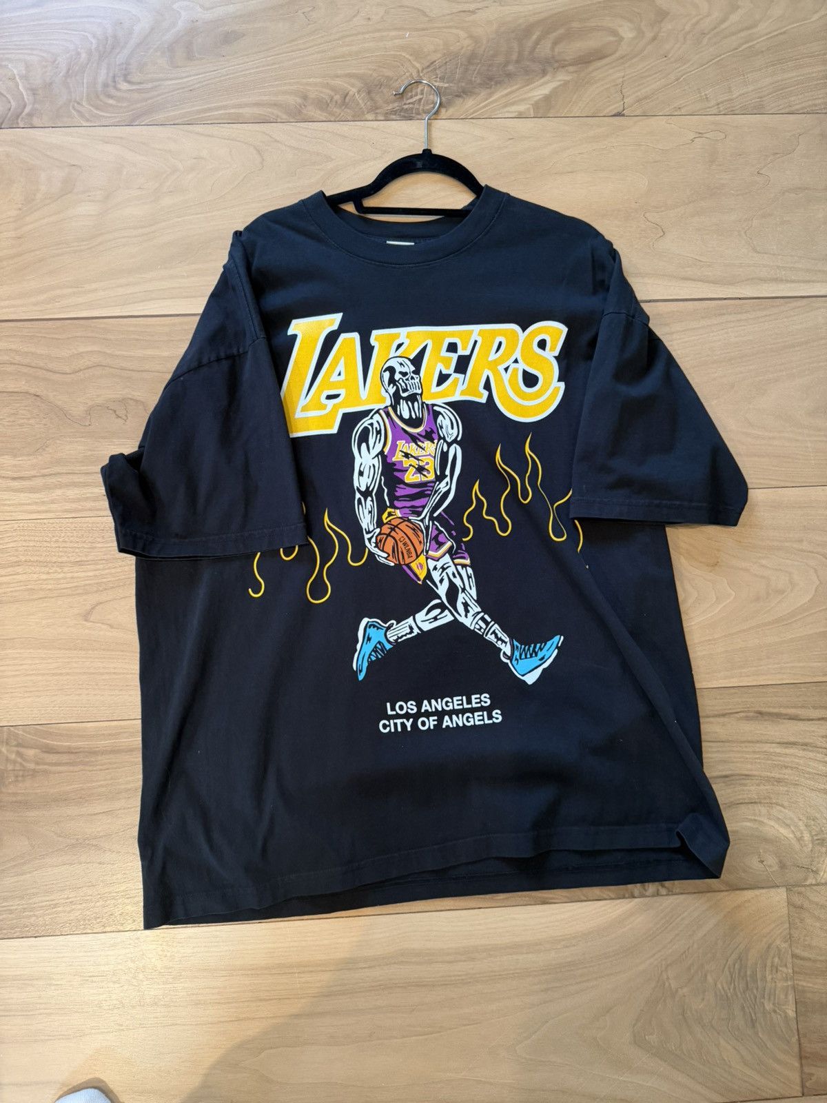 Warren Lotas Warren Lotas Los Angeles Lakers Lebron James Shirt Size US XXL / EU 58 / 5 - 1 Thumbnail