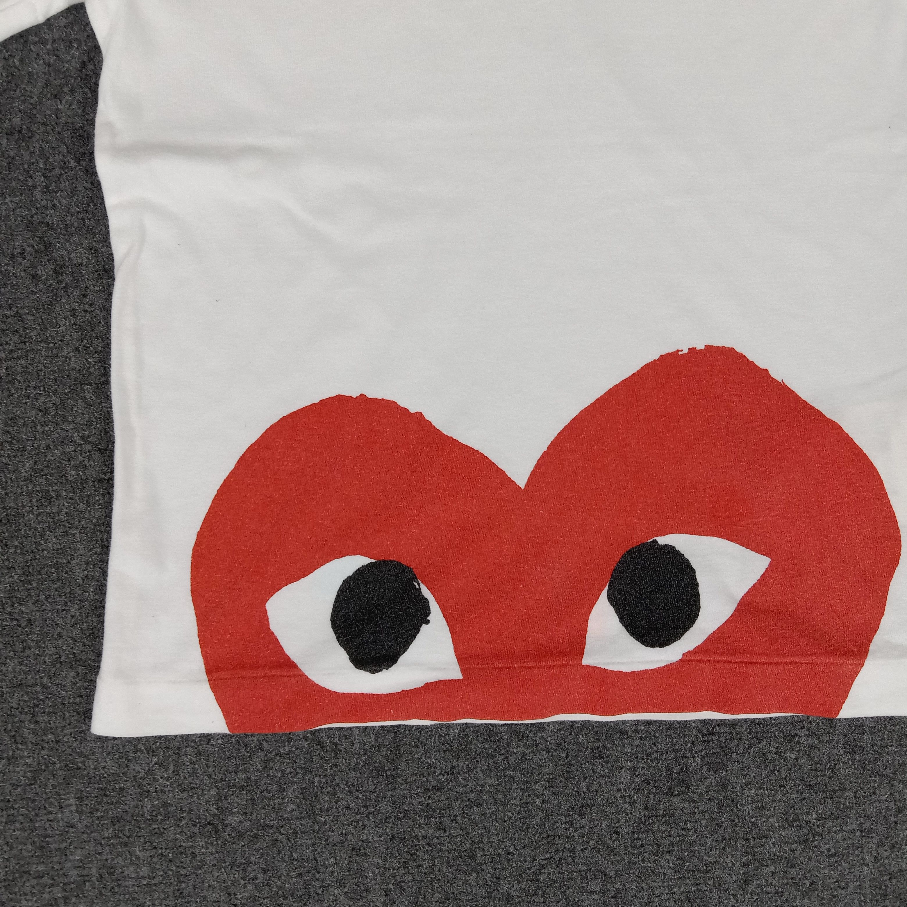 Comme des Garcons × Japanese Brand × Vintage Comme des Garcons Play Japanese Brand Tshirt Size XL / US 12-14 / IT 48-50 - 4 Thumbnail