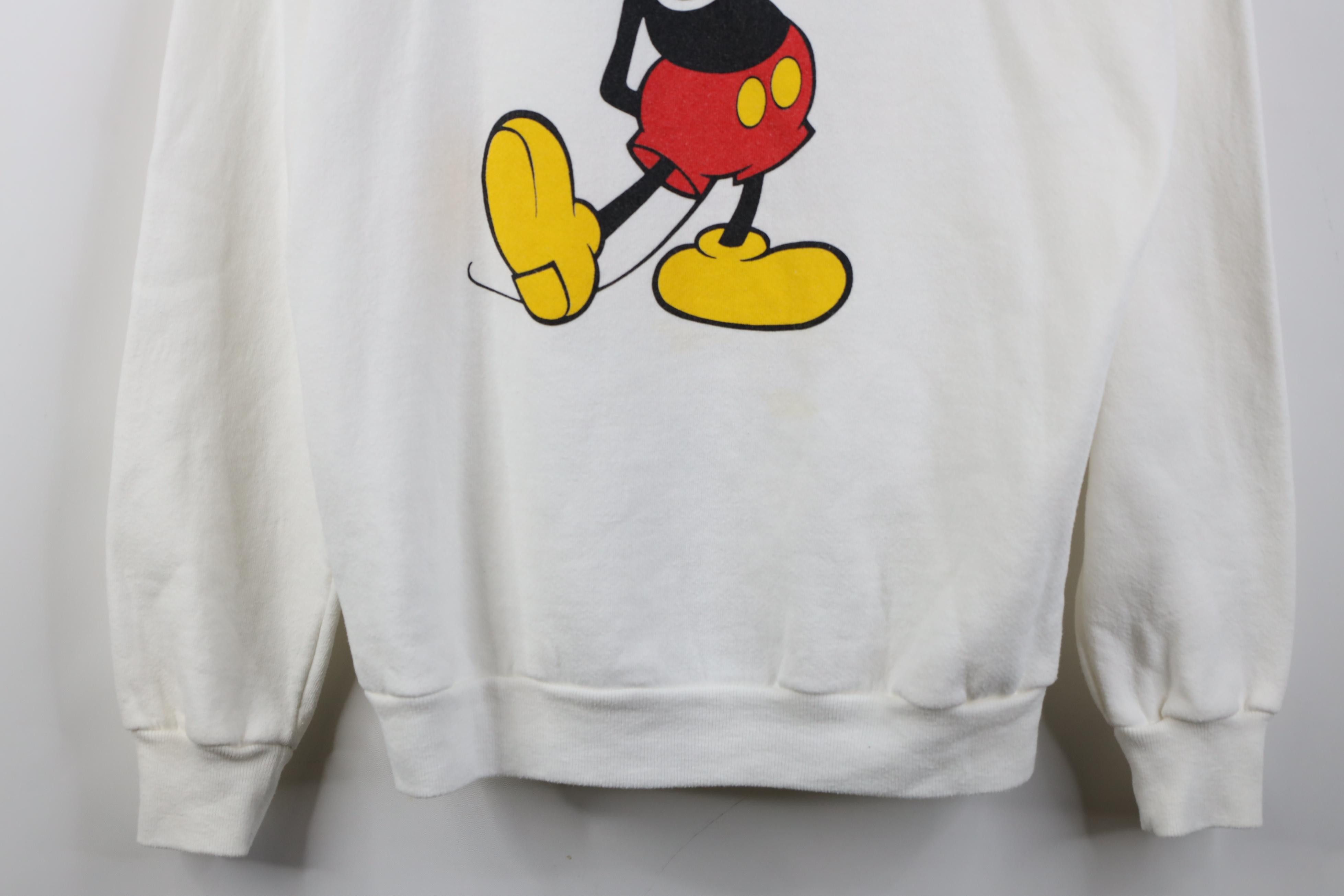Disney Vintage 80s 90s Disney Mickey Mouse Crewneck Sweatshirt USA Size XL / US 12-14 / IT 48-50 - 3 Thumbnail