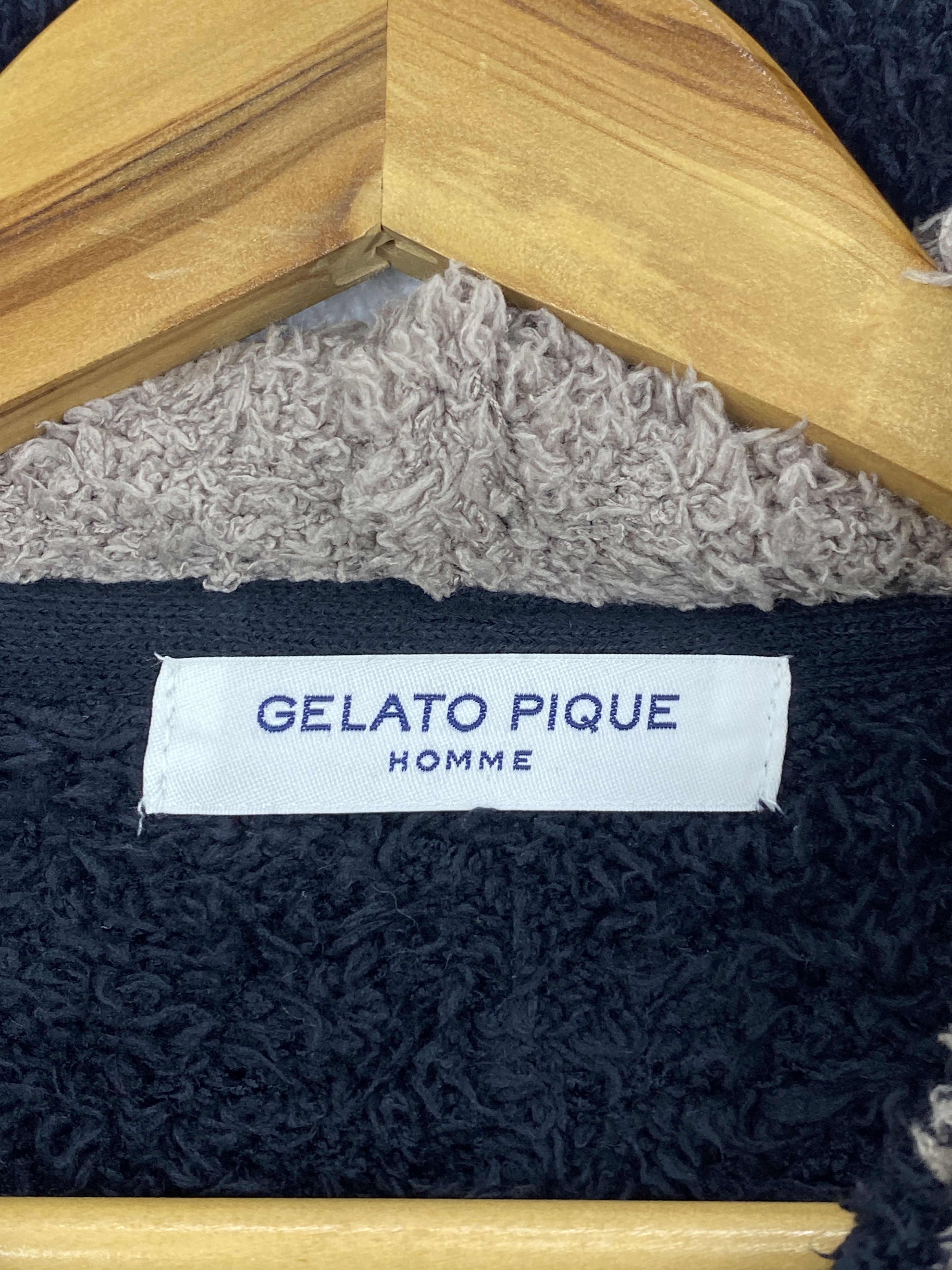 Vintage Vintage Gelato Pique Homme Fleece Mohair Jacket J1858 Size US L / EU 52-54 / 3 - 5 Thumbnail