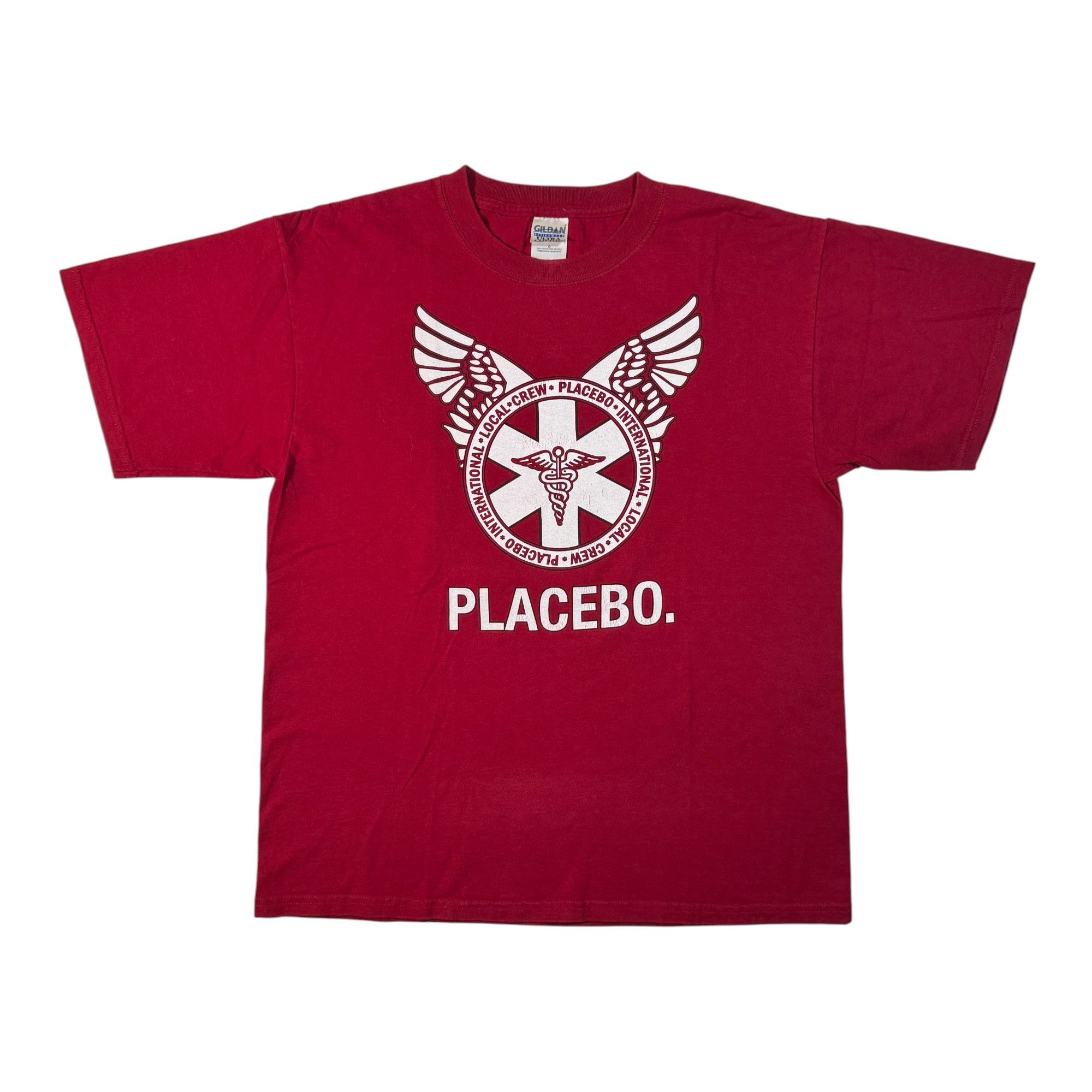 Band Tees Vintage 00s Placebo T-shirt Y2k Alternative Rock Band Size US L / EU 52-54 / 3 - 1 Thumbnail