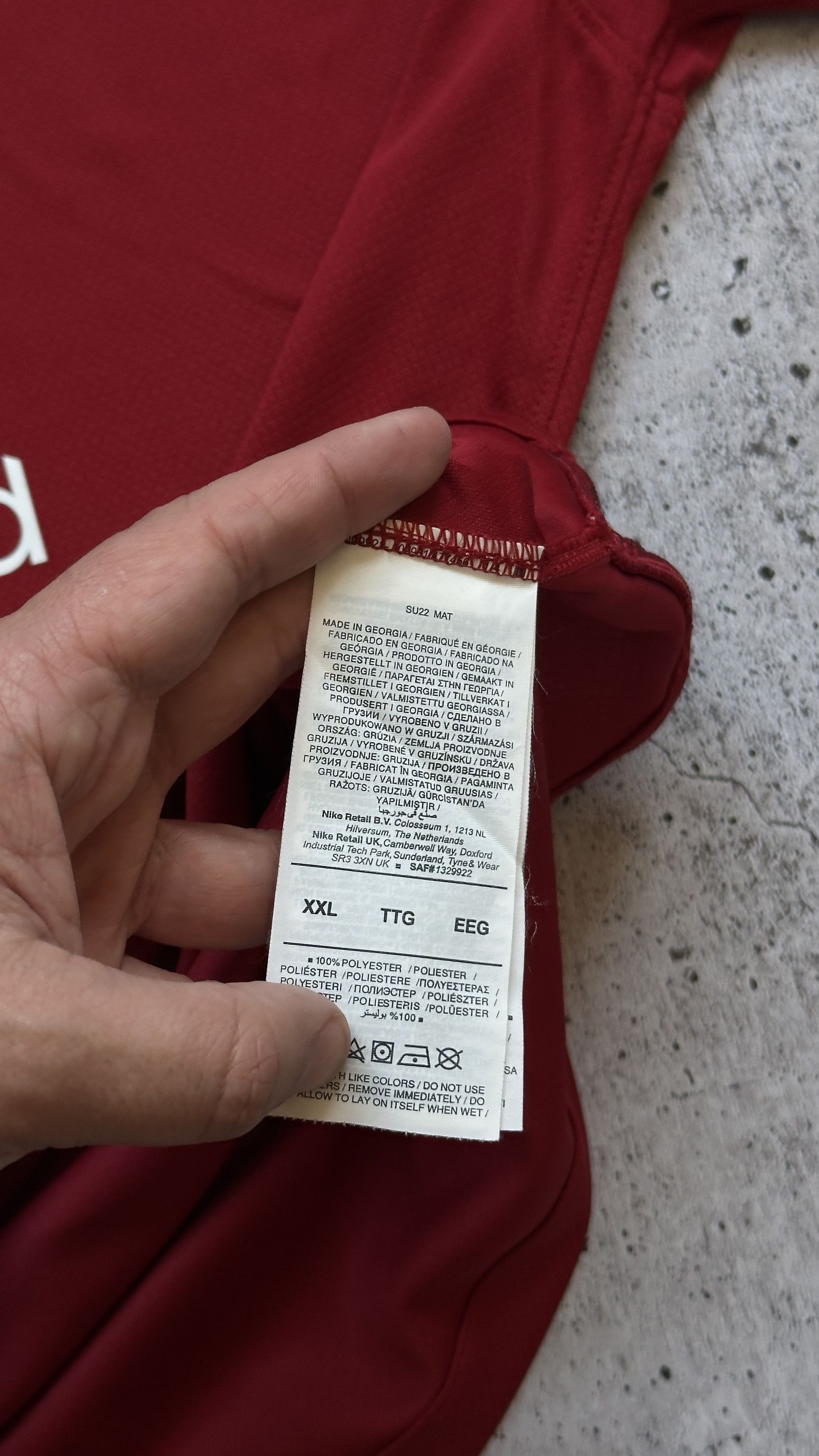 Nike 2022/23 Nike Liverpool FC Home Soccer Jersey/Shirt Size US XXL / EU 58 / 5 - 11 Thumbnail