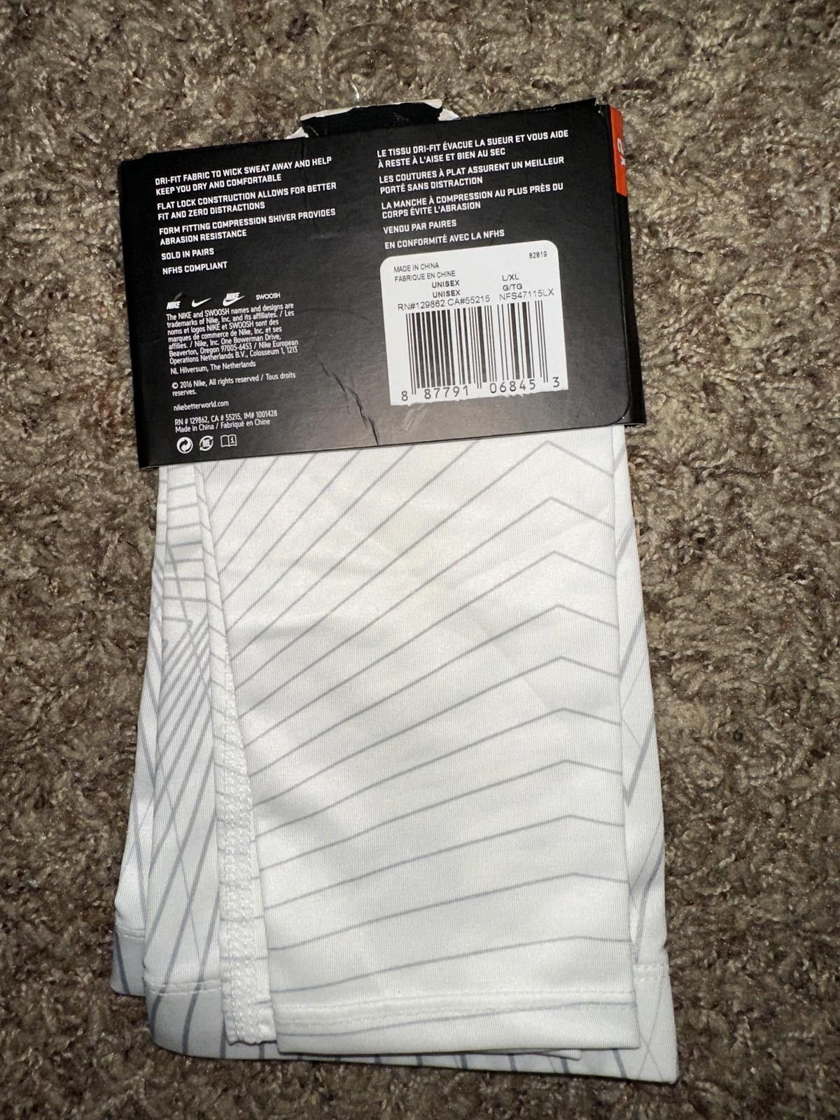 Nike Nike Men’s Pro Dri-Fit Vapor Jet Sleeves Size ONE SIZE - 4 Thumbnail
